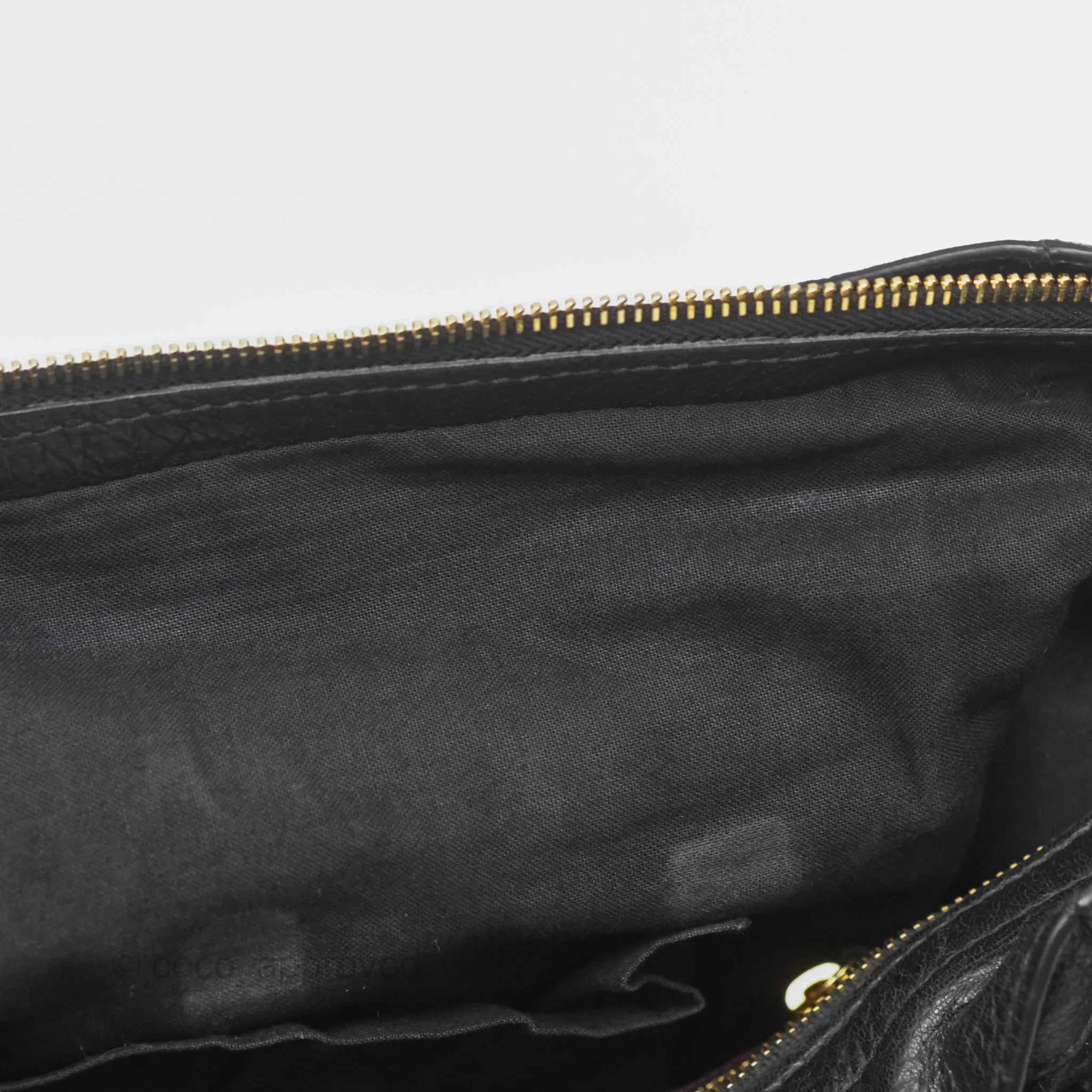 Balenciaga Classic City Bag Black Calfskin Gold Hardware