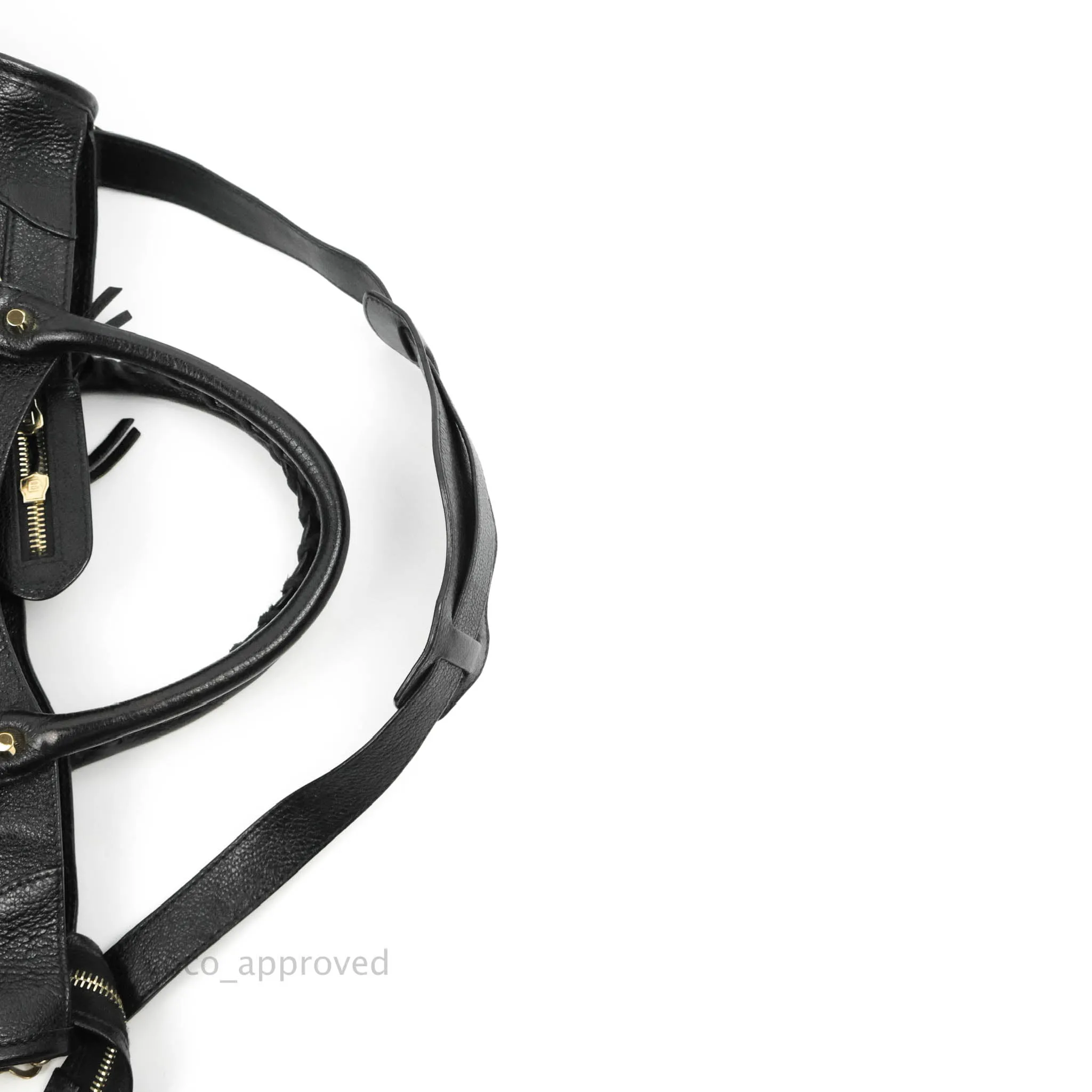 Balenciaga Classic City Bag Black Calfskin Gold Hardware