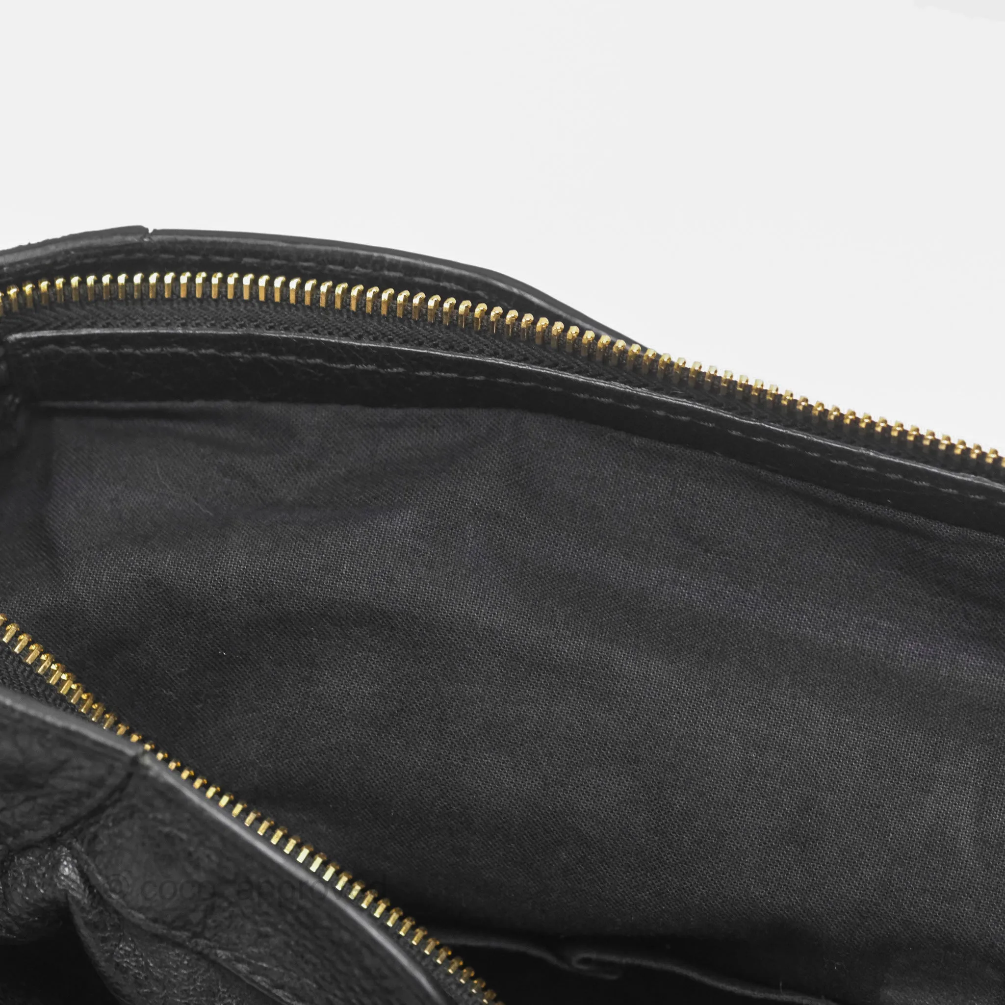 Balenciaga Classic City Bag Black Calfskin Gold Hardware