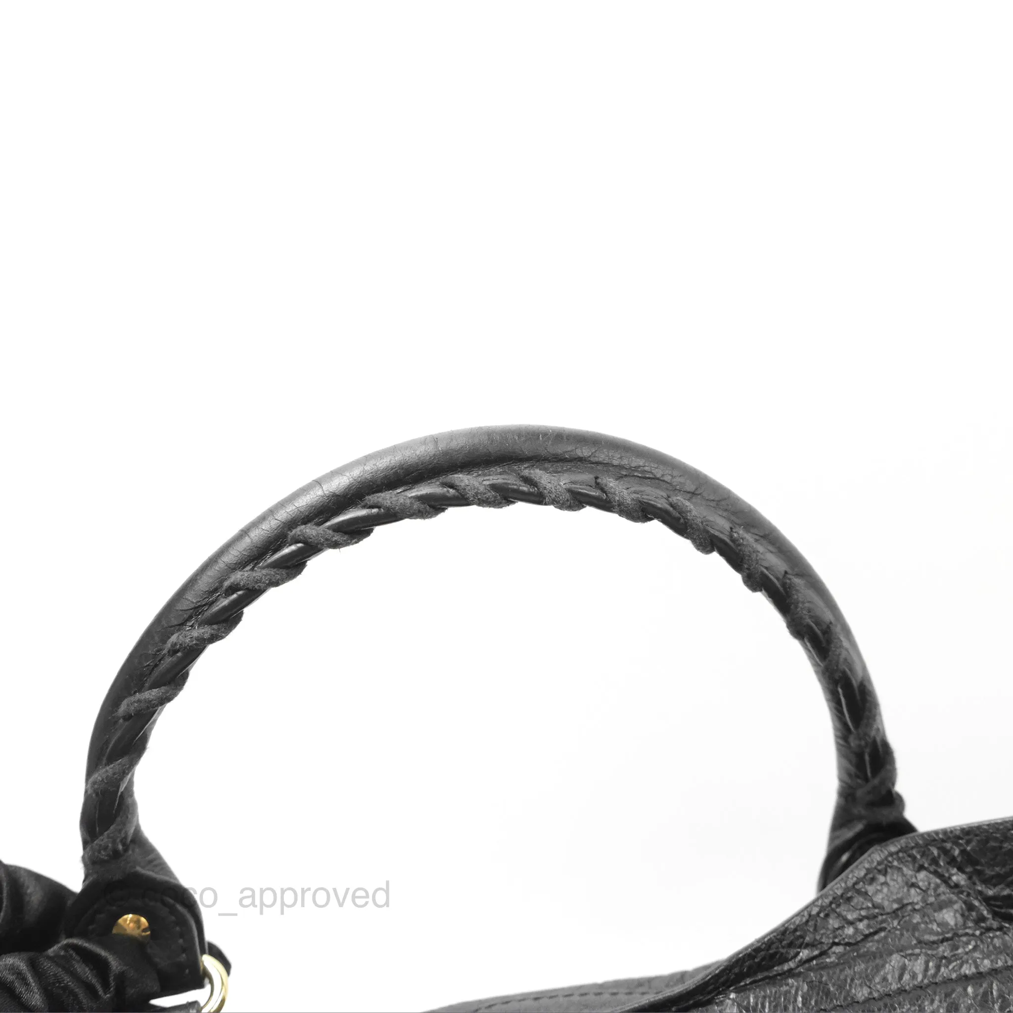 Balenciaga Classic City Bag Black Calfskin Gold Hardware