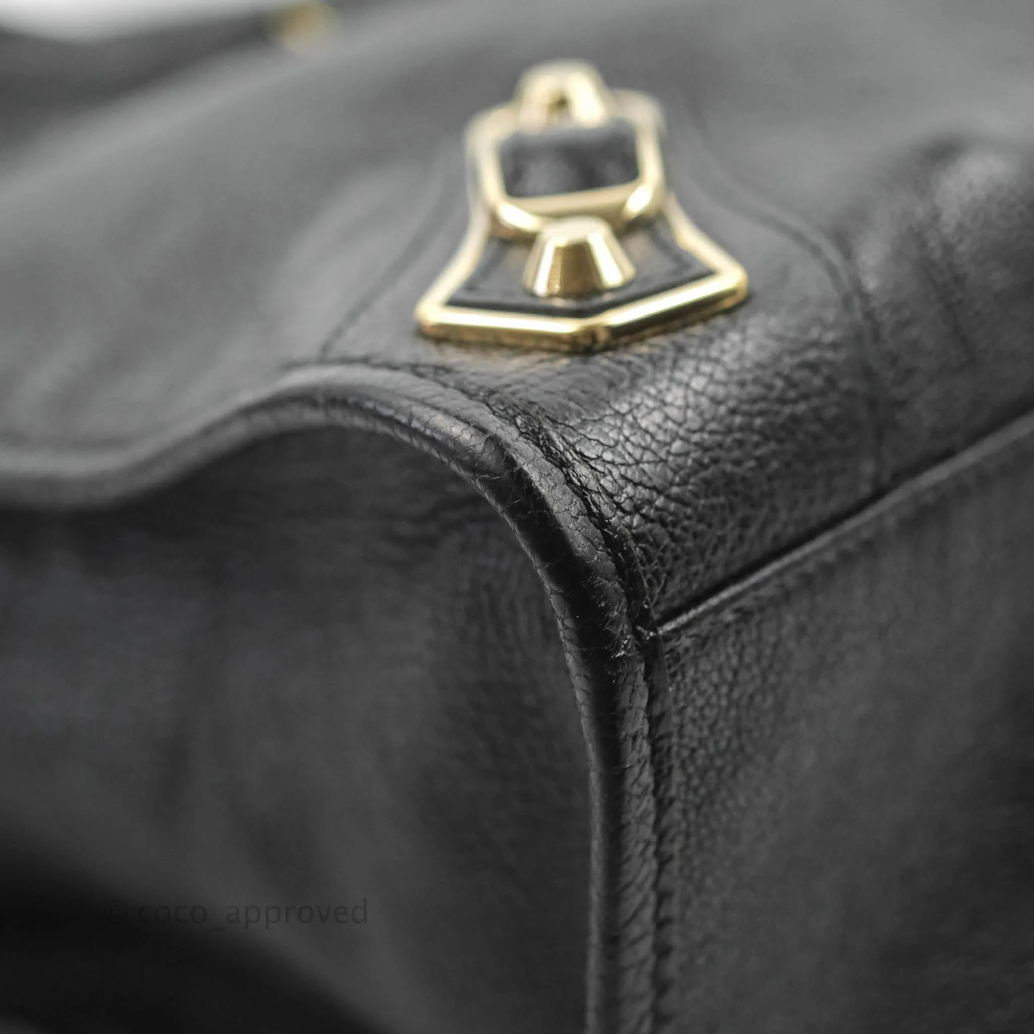 Balenciaga Classic City Bag Black Calfskin Gold Hardware