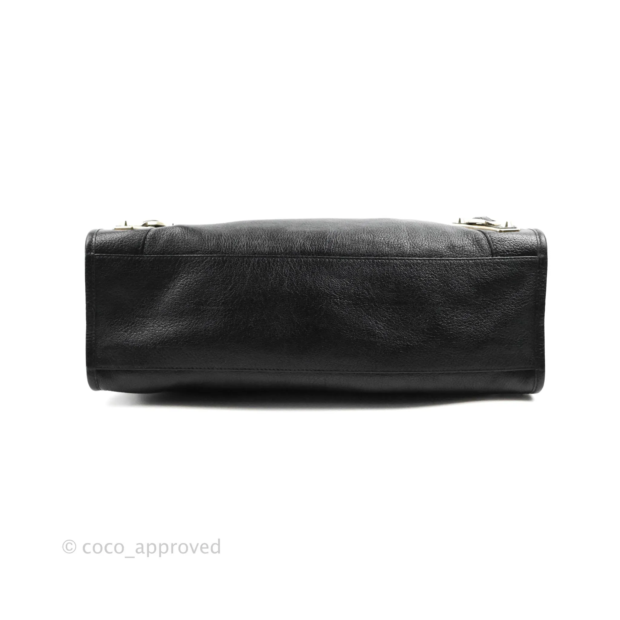 Balenciaga Classic City Bag Black Calfskin Gold Hardware