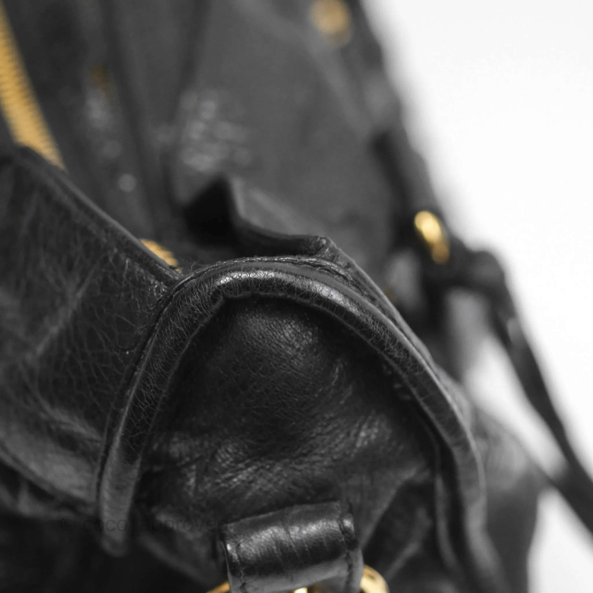 Balenciaga Classic City Bag Black Calfskin Gold Hardware