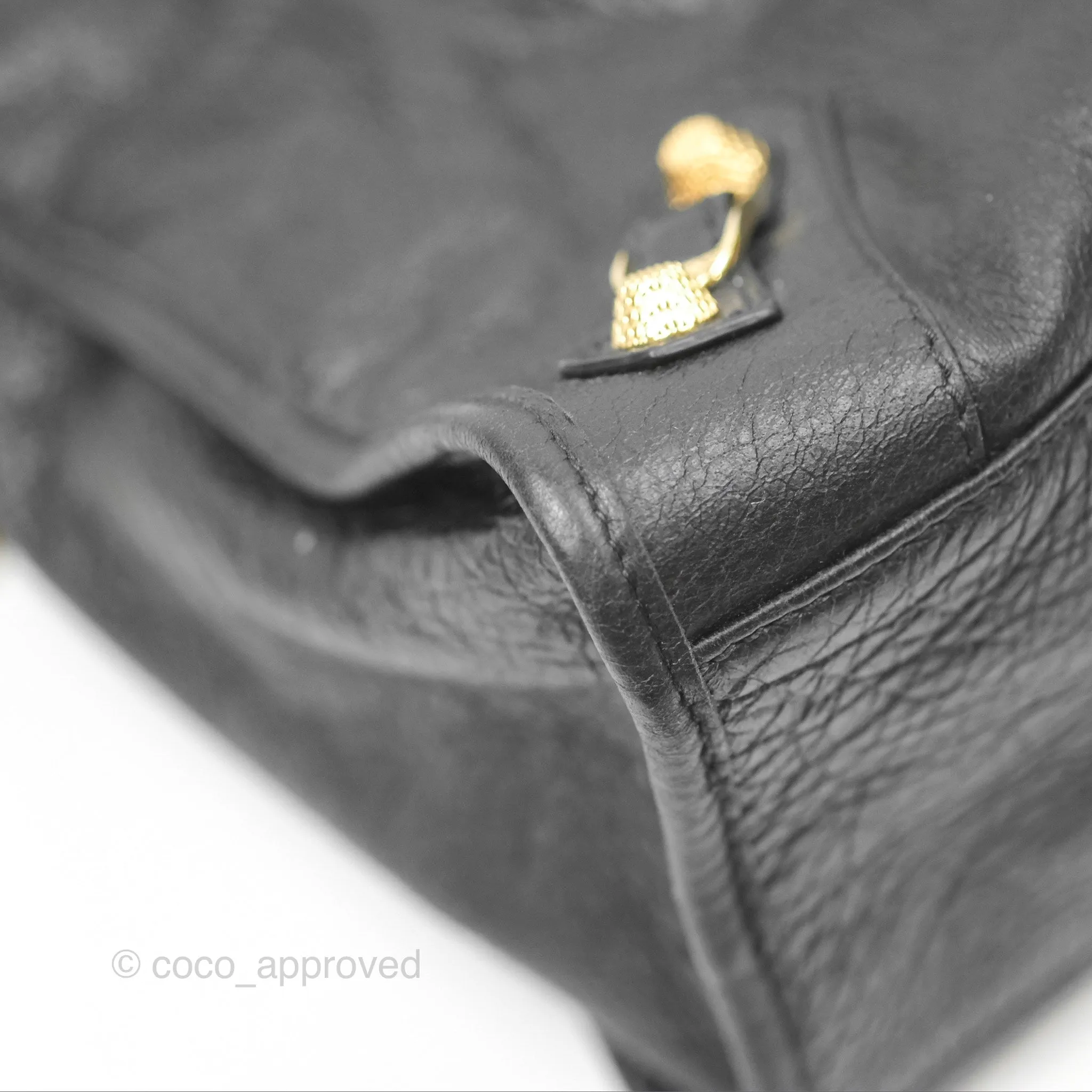 Balenciaga Classic City Bag Black Calfskin Gold Hardware