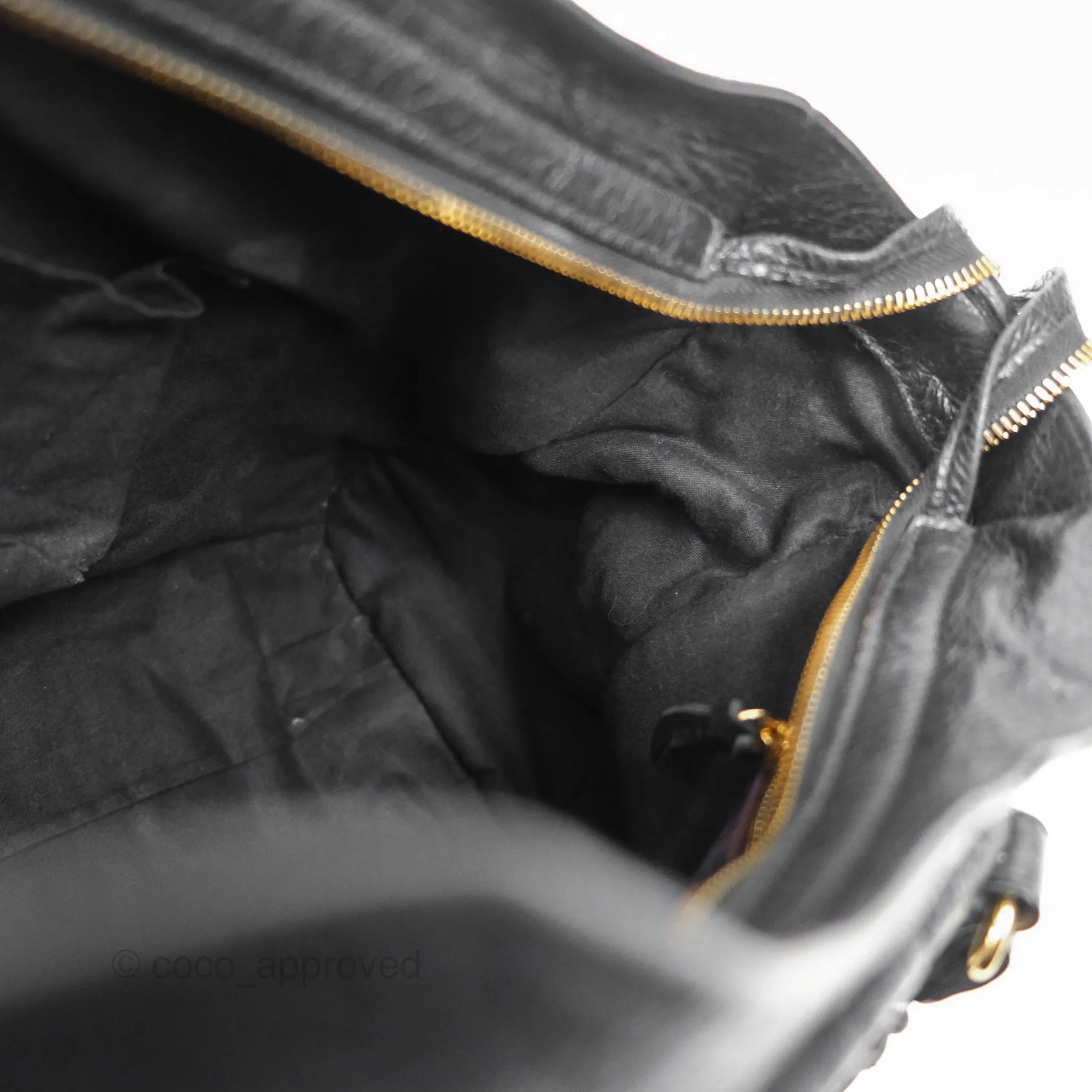 Balenciaga Classic City Bag Black Calfskin Gold Hardware