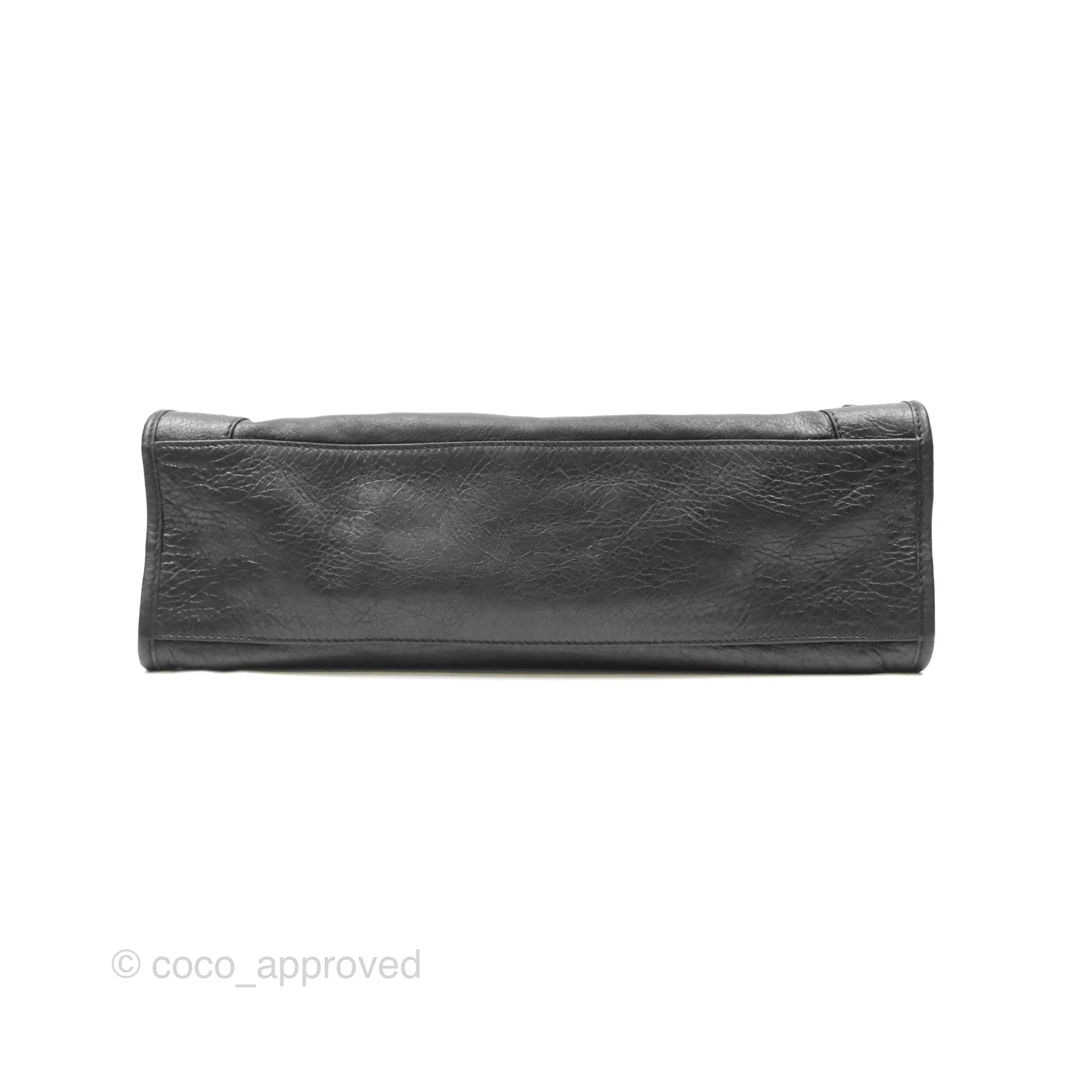 Balenciaga Classic City Bag Black Calfskin Gold Hardware