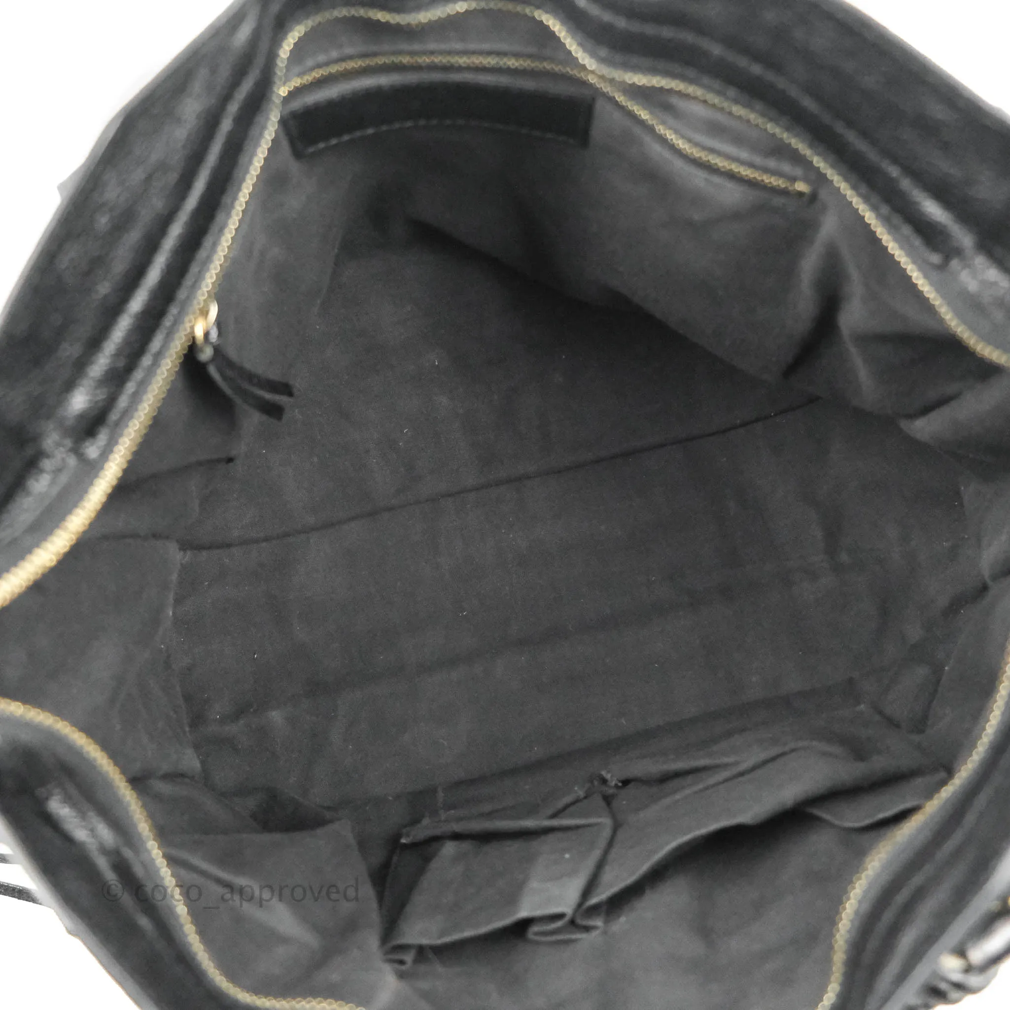 Balenciaga Classic City Bag Black Calfskin Gold Hardware