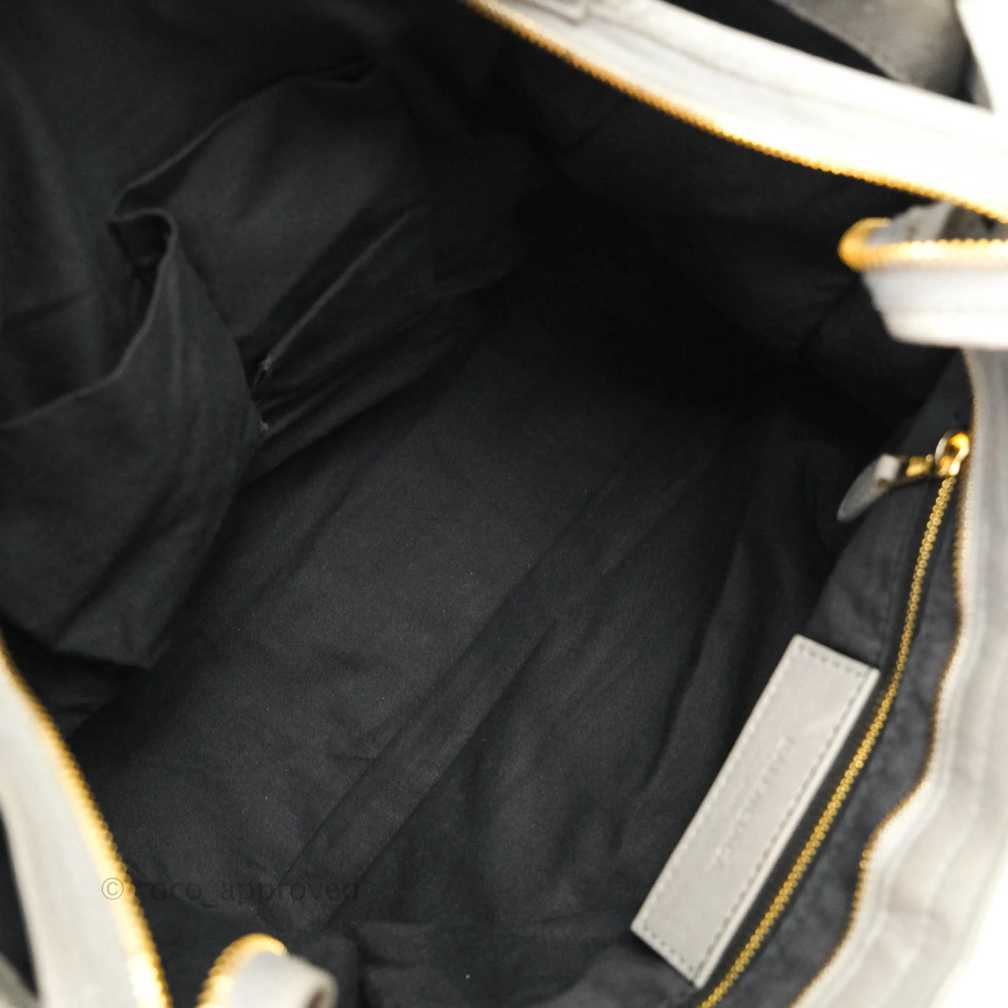 Balenciaga Classic City Bag Calfskin Grey Gold Hardware