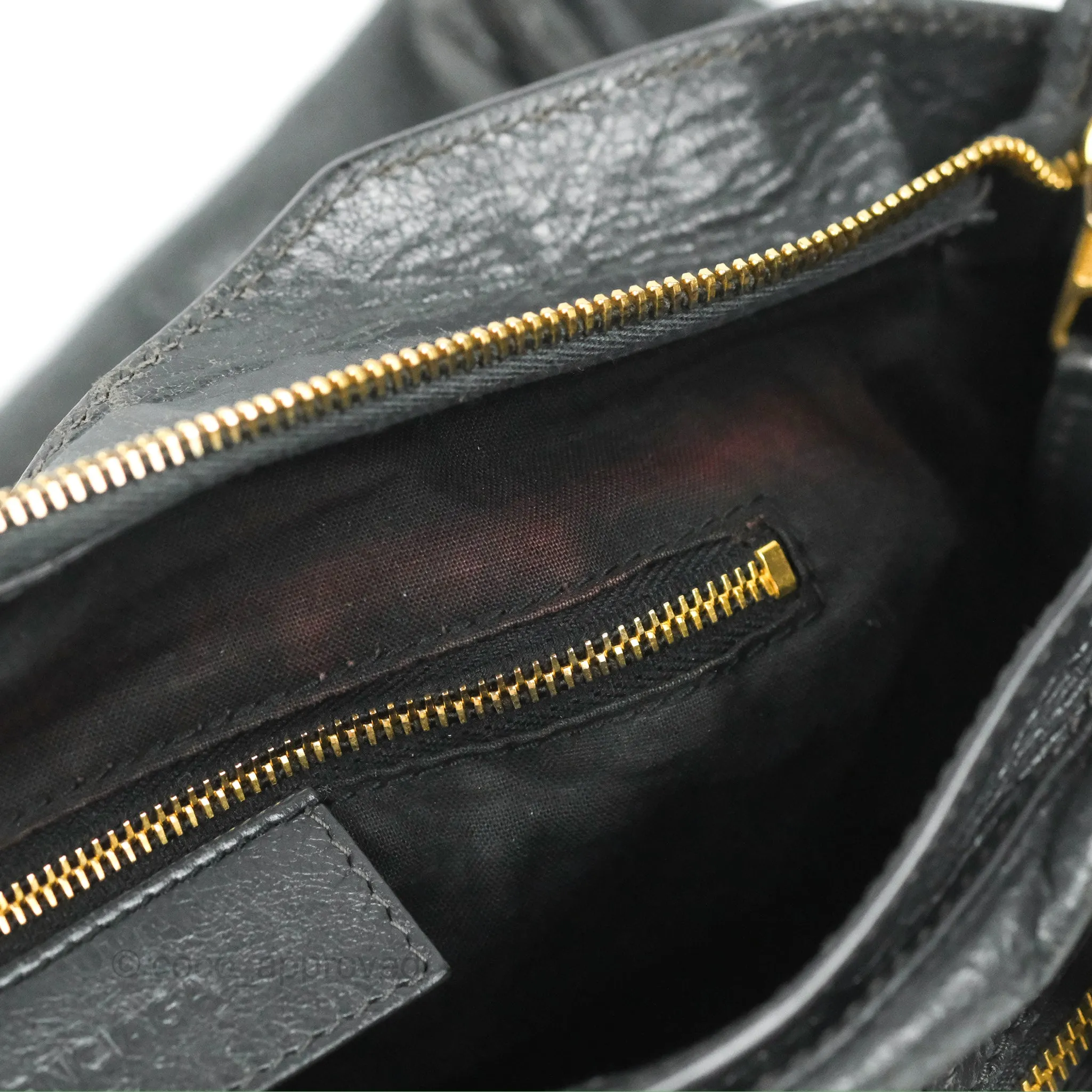 Balenciaga Classic City Bag Dark Grey Calfskin Gold Hardware