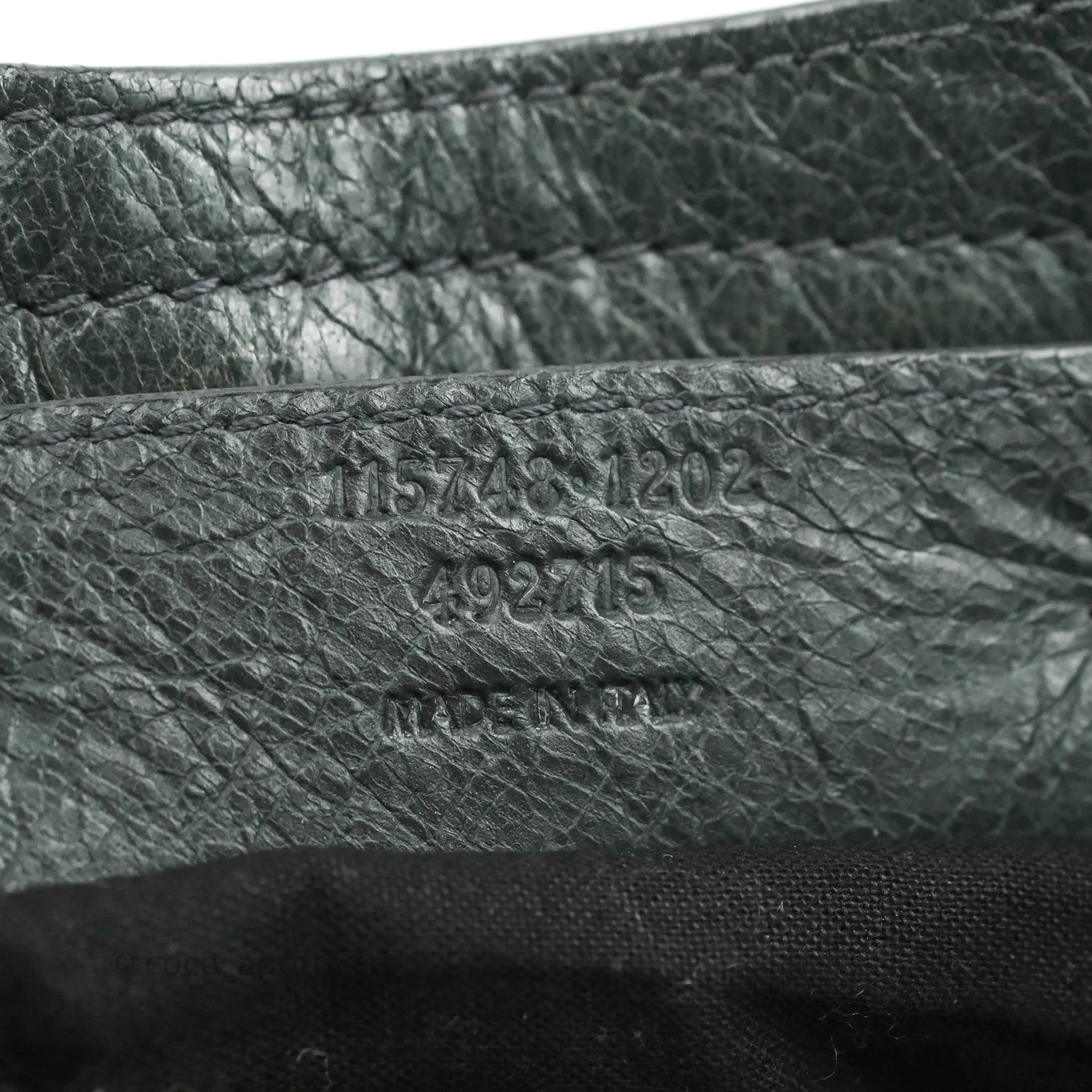 Balenciaga Classic City Bag Dark Grey Calfskin Ruthenium Hardware