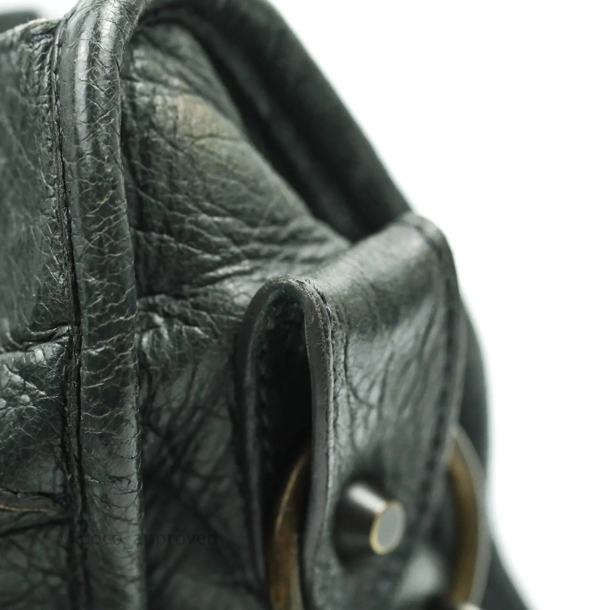 Balenciaga Classic City Bag Dark Grey Calfskin Ruthenium Hardware