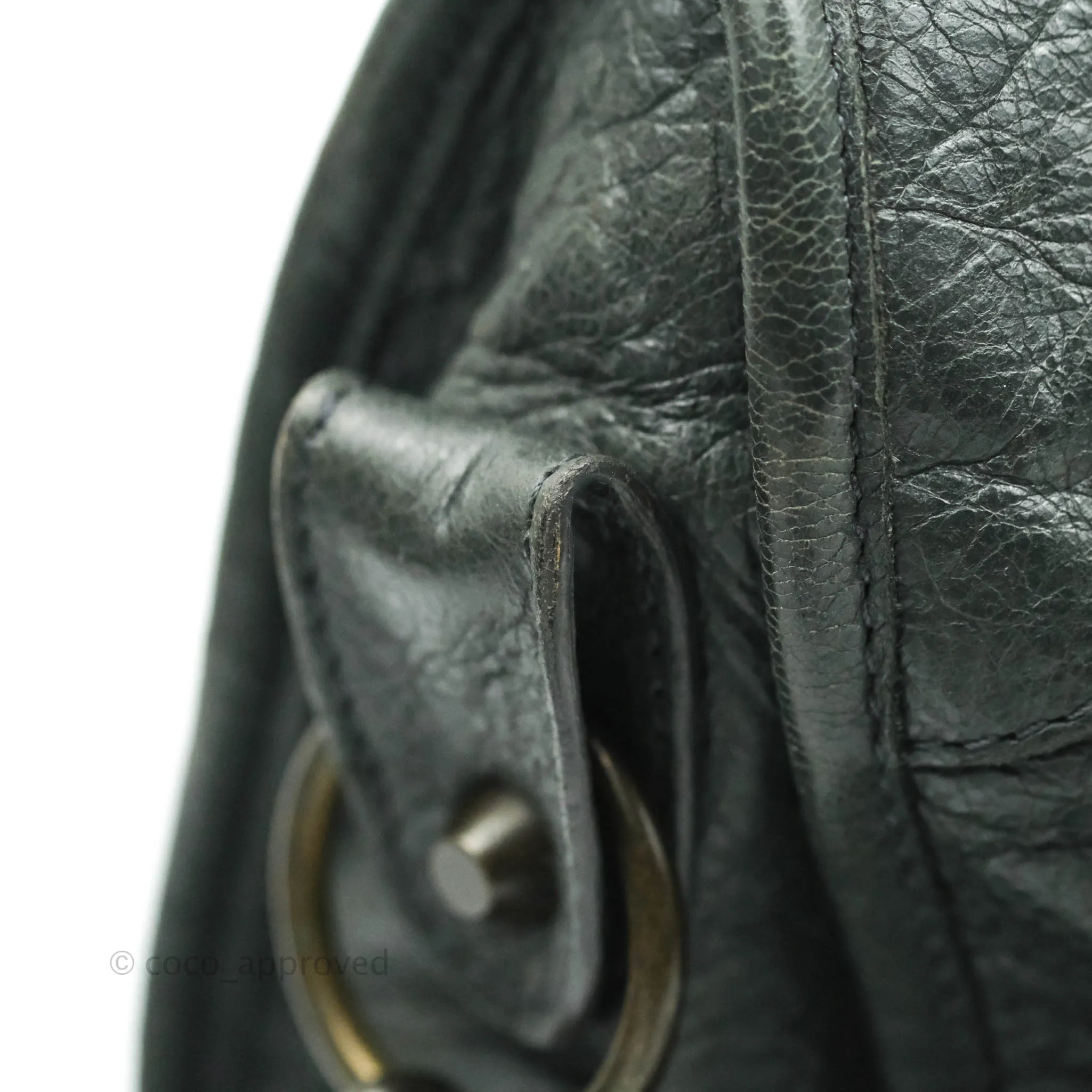 Balenciaga Classic City Bag Dark Grey Calfskin Ruthenium Hardware