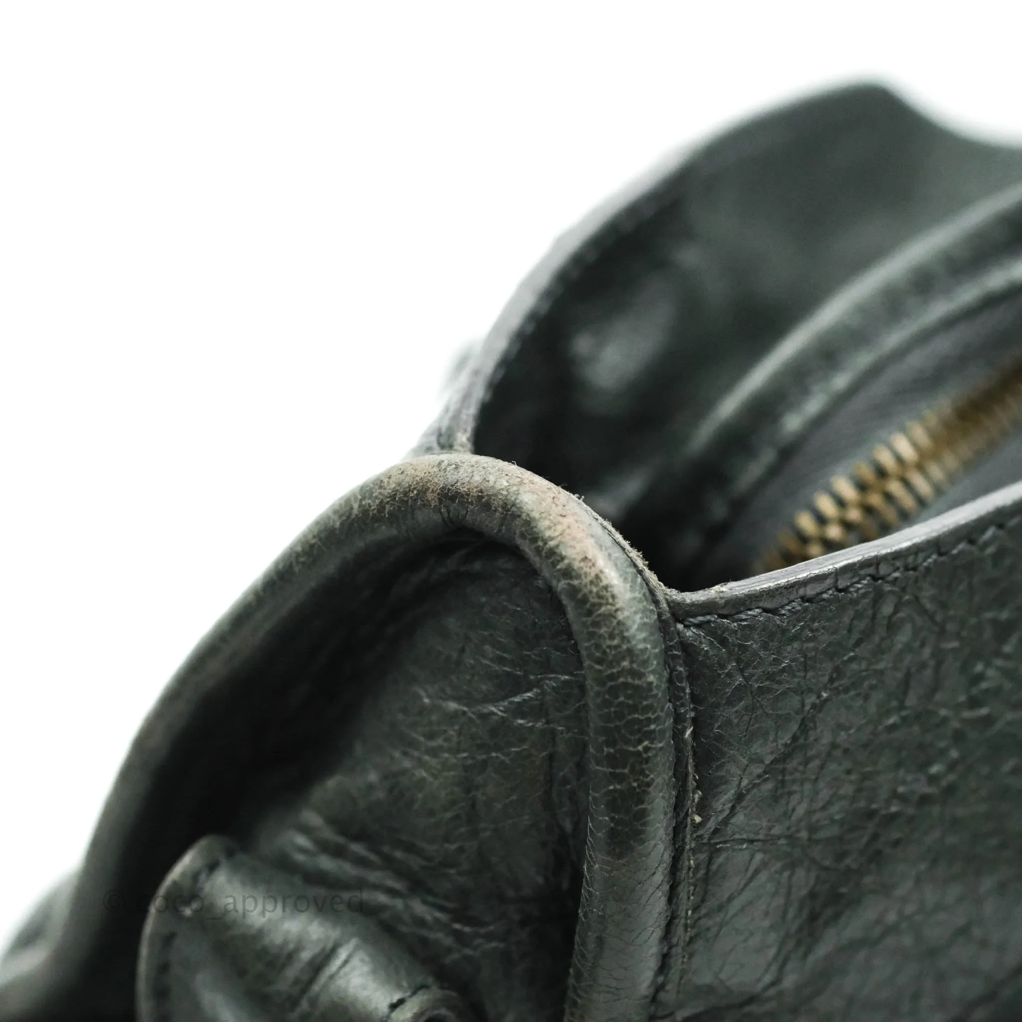 Balenciaga Classic City Bag Dark Grey Calfskin Ruthenium Hardware