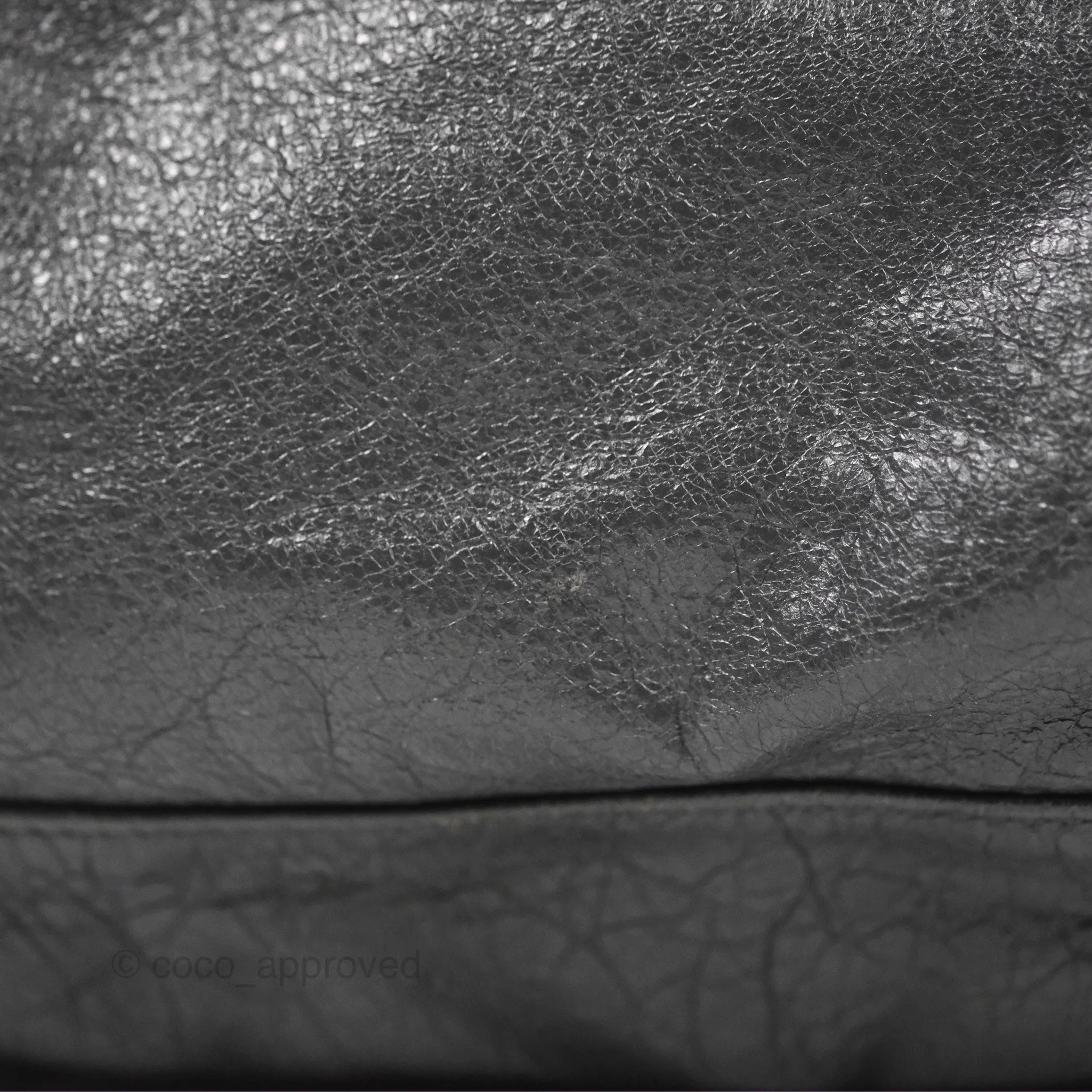 Balenciaga Classic City Bag Dark Grey Calfskin Silver Hardware