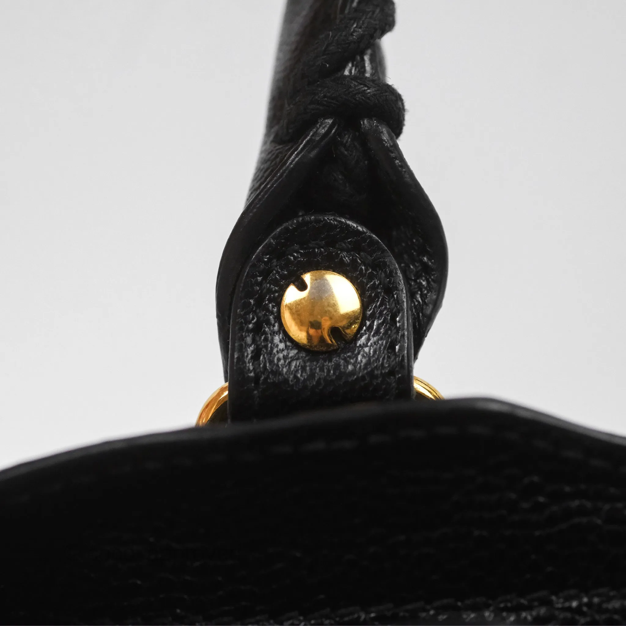 Balenciaga Classic Mini City Bag Black Grained Calfskin Gold Hardware