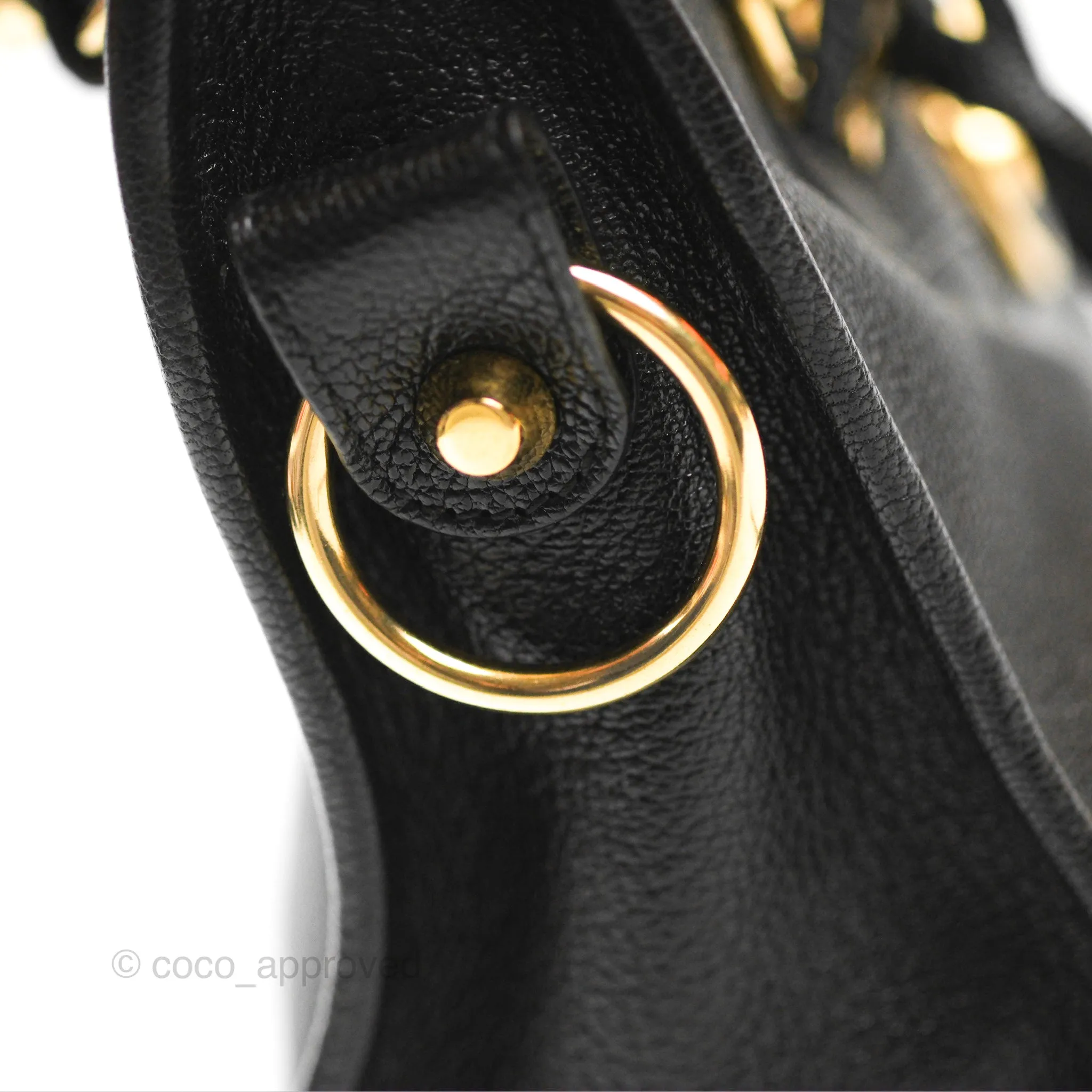 Balenciaga Classic Mini City Bag Black Grained Calfskin Gold Hardware