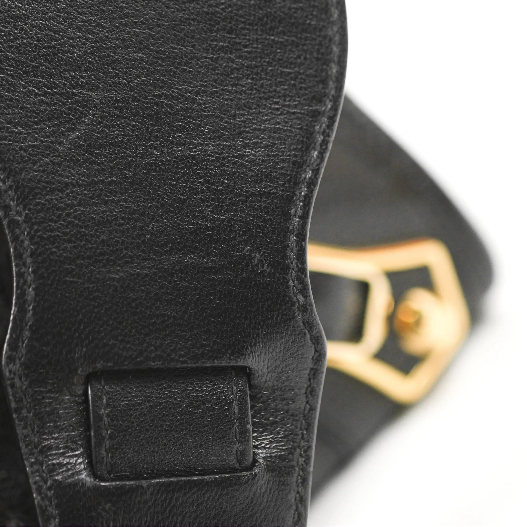 Balenciaga Classic Mini City Bag Black Grained Calfskin Gold Hardware