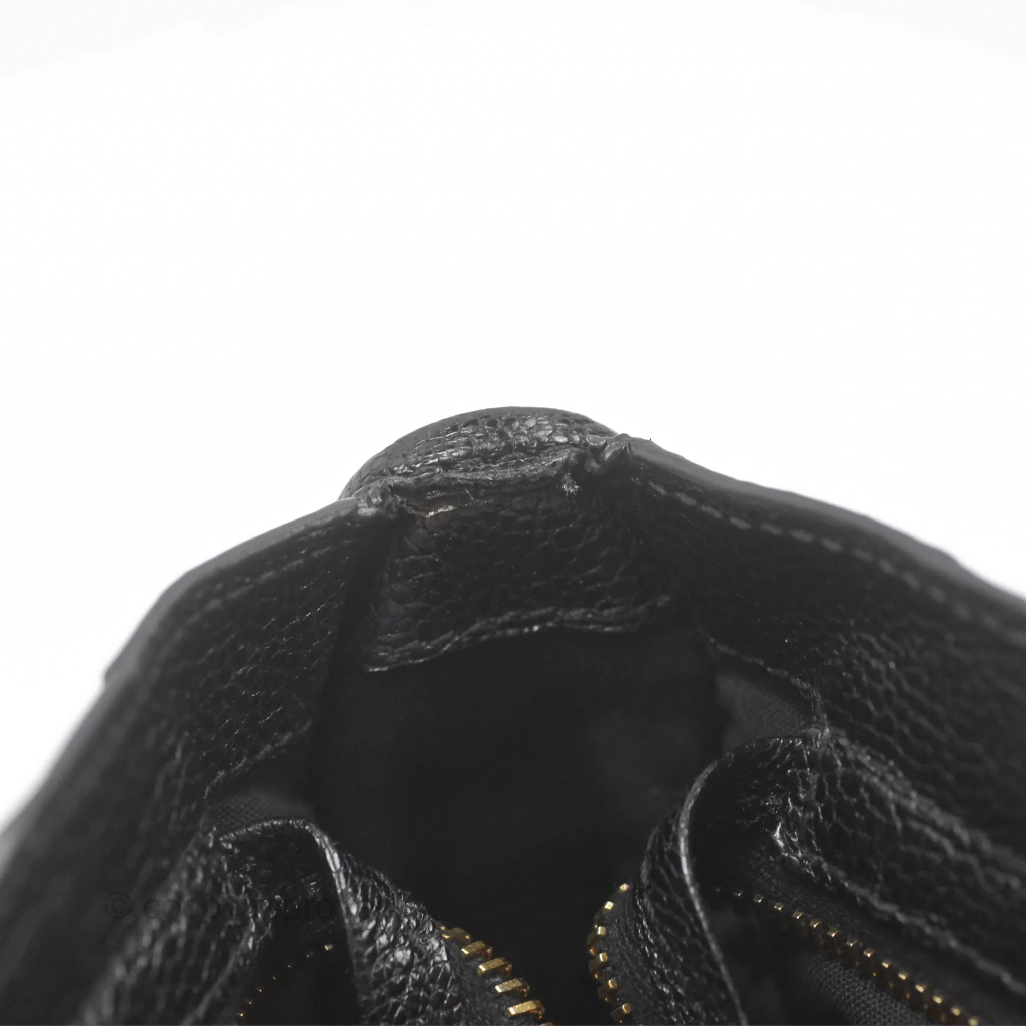 Balenciaga Classic Mini City Bag Black Grained Calfskin Gold Hardware