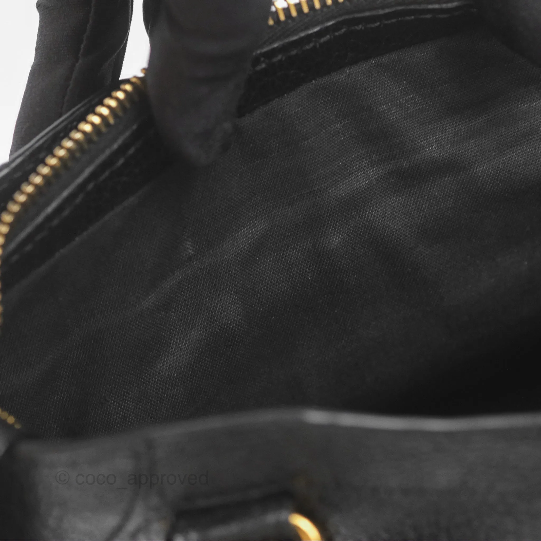 Balenciaga Classic Mini City Bag Black Grained Calfskin Gold Hardware