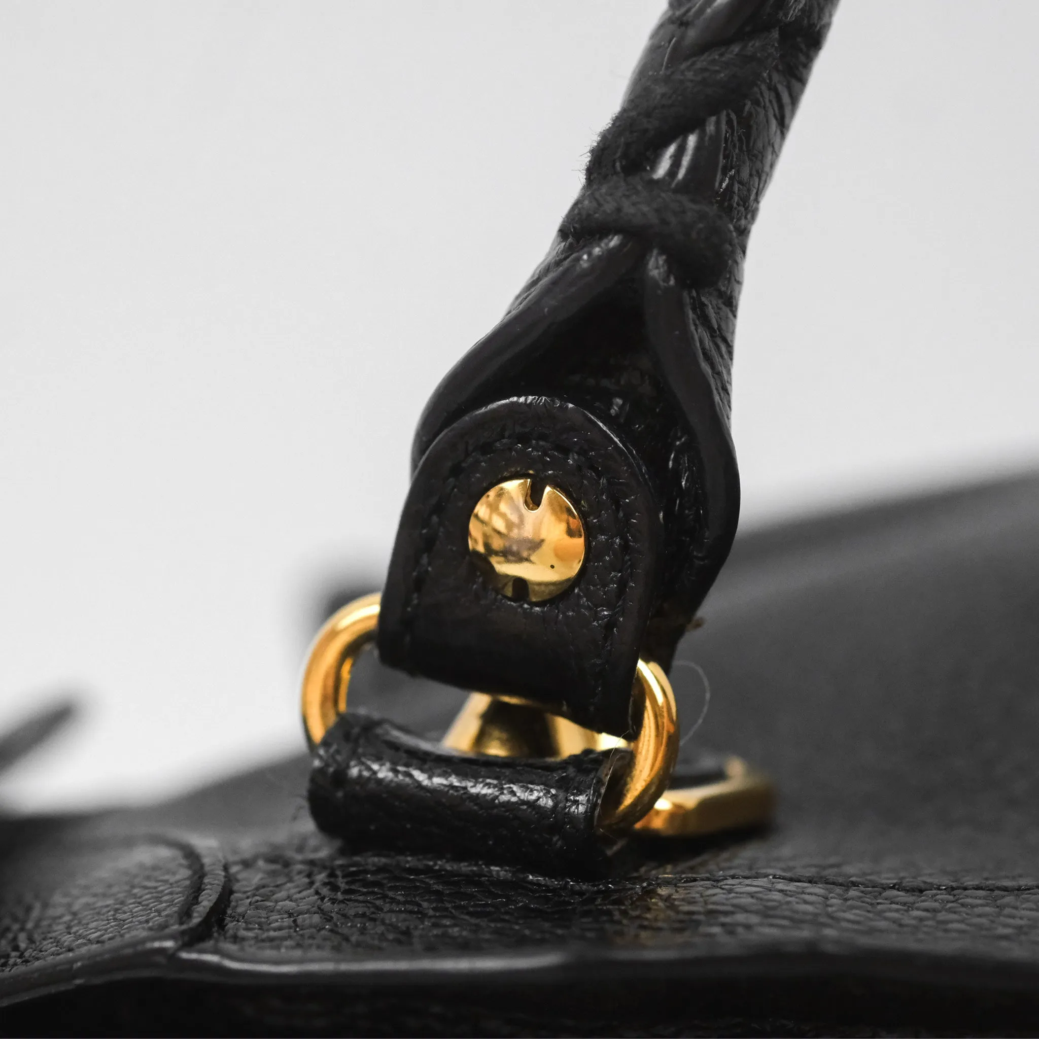 Balenciaga Classic Mini City Bag Black Grained Calfskin Gold Hardware