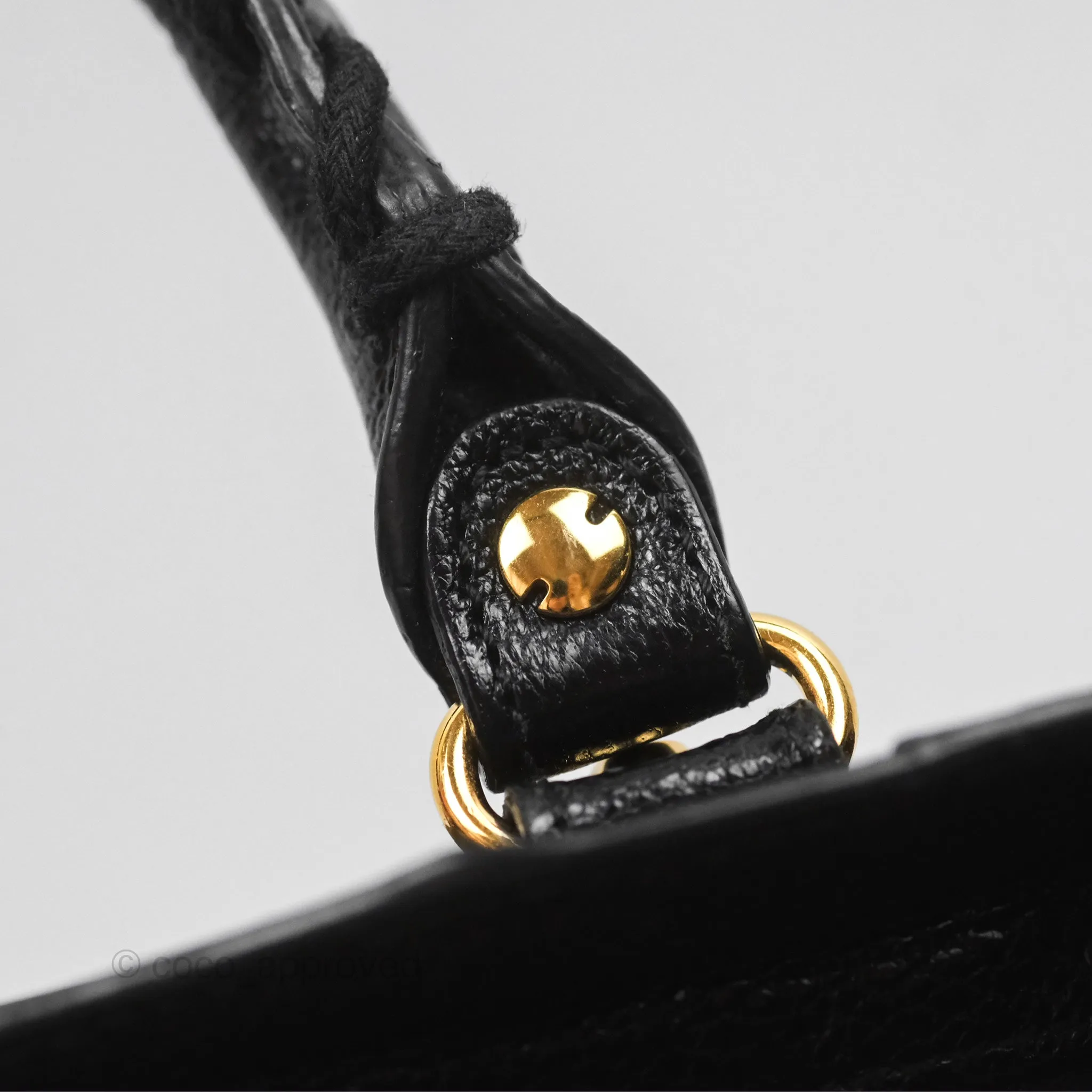 Balenciaga Classic Mini City Bag Black Grained Calfskin Gold Hardware