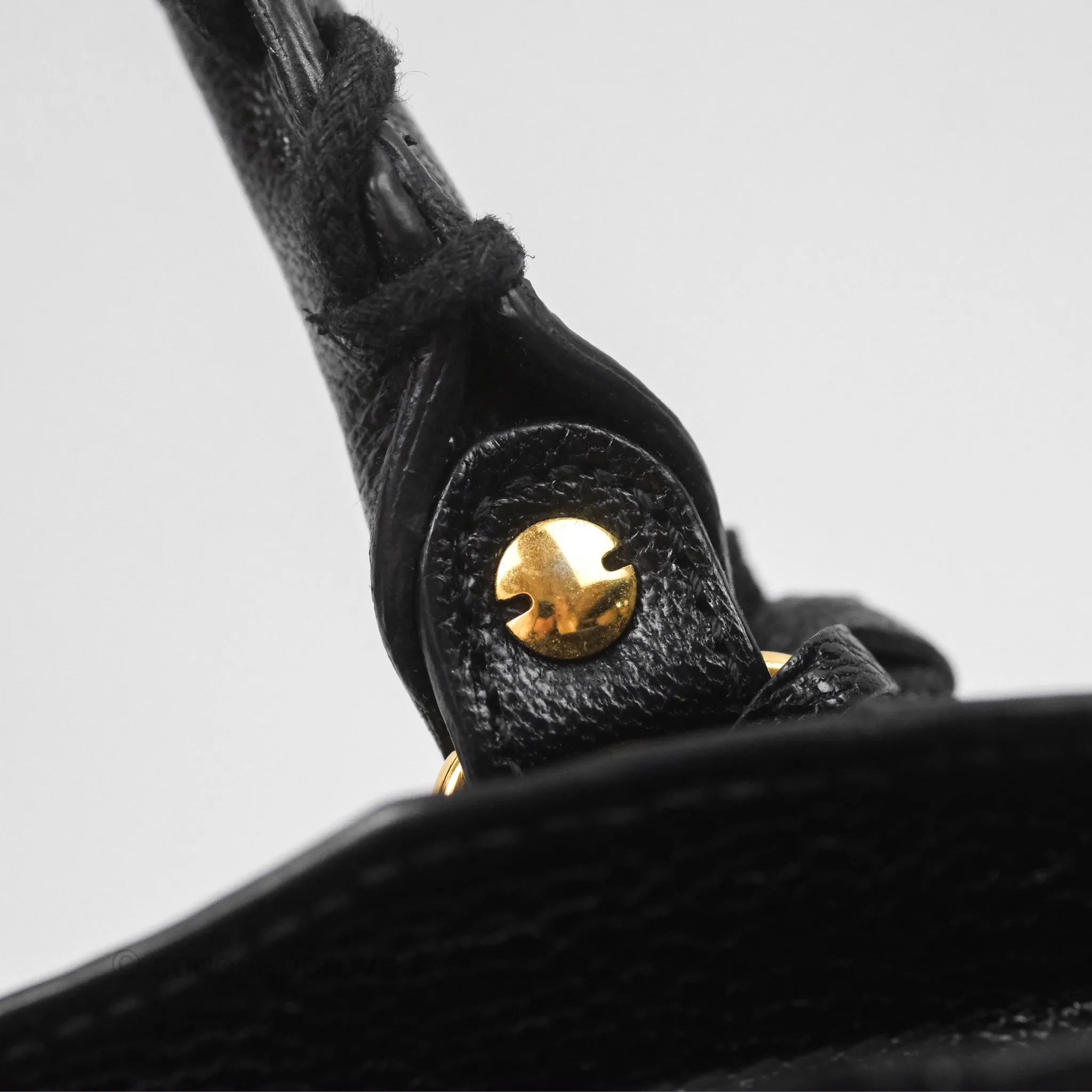 Balenciaga Classic Mini City Bag Black Grained Calfskin Gold Hardware
