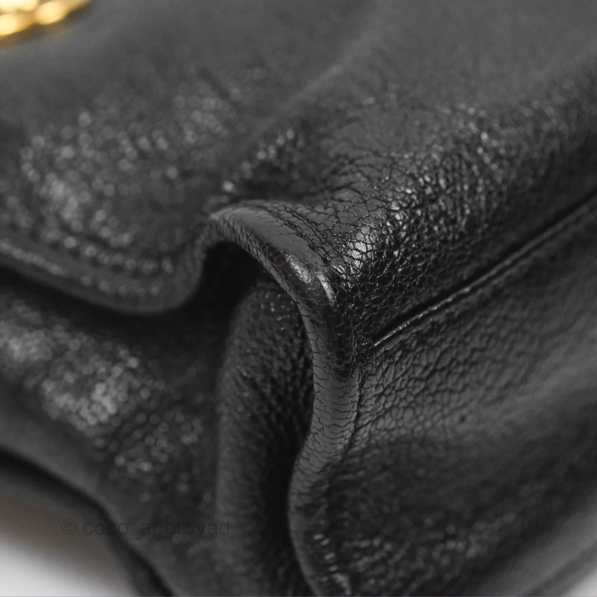 Balenciaga Classic Mini City Bag Black Grained Calfskin Gold Hardware