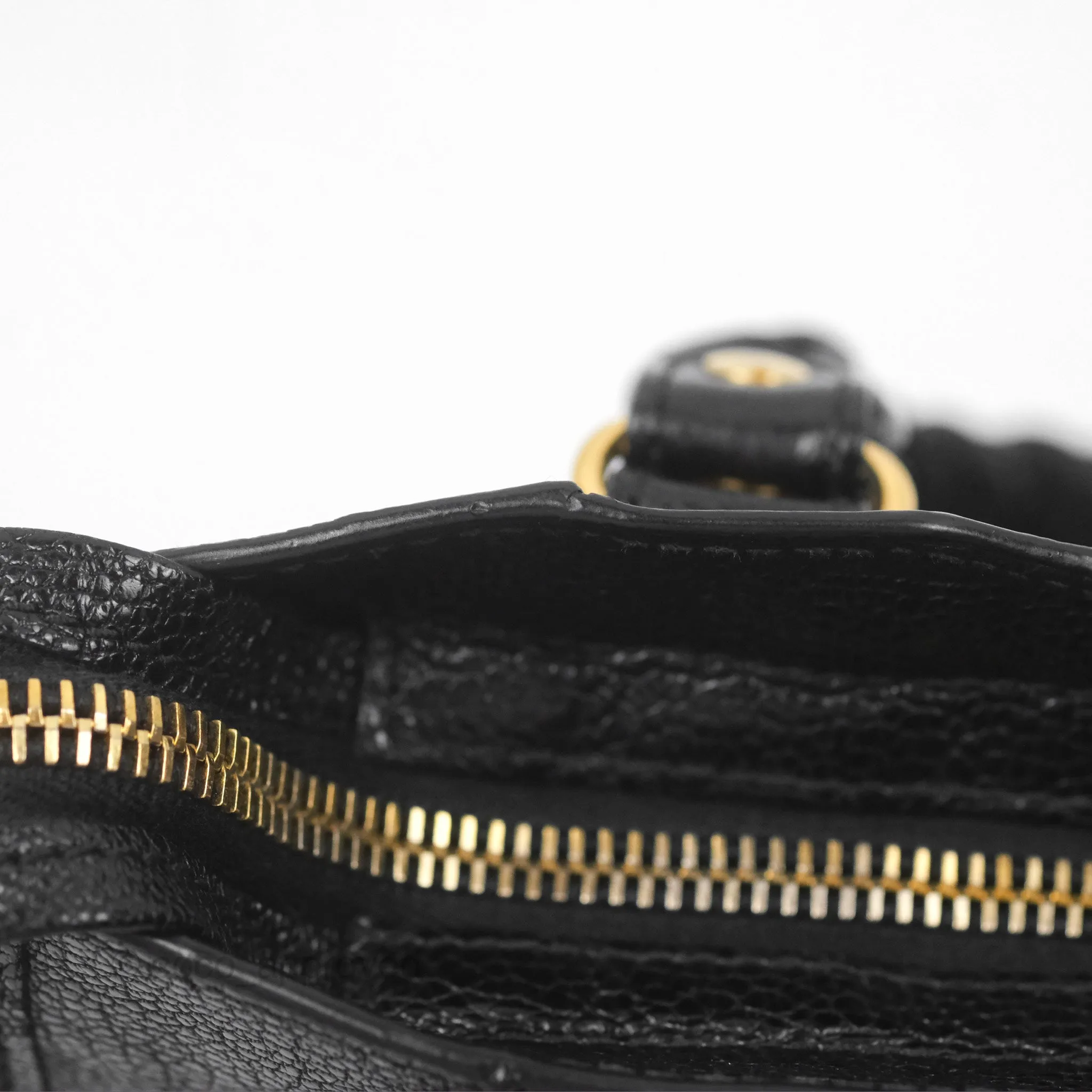 Balenciaga Classic Mini City Bag Black Grained Calfskin Gold Hardware