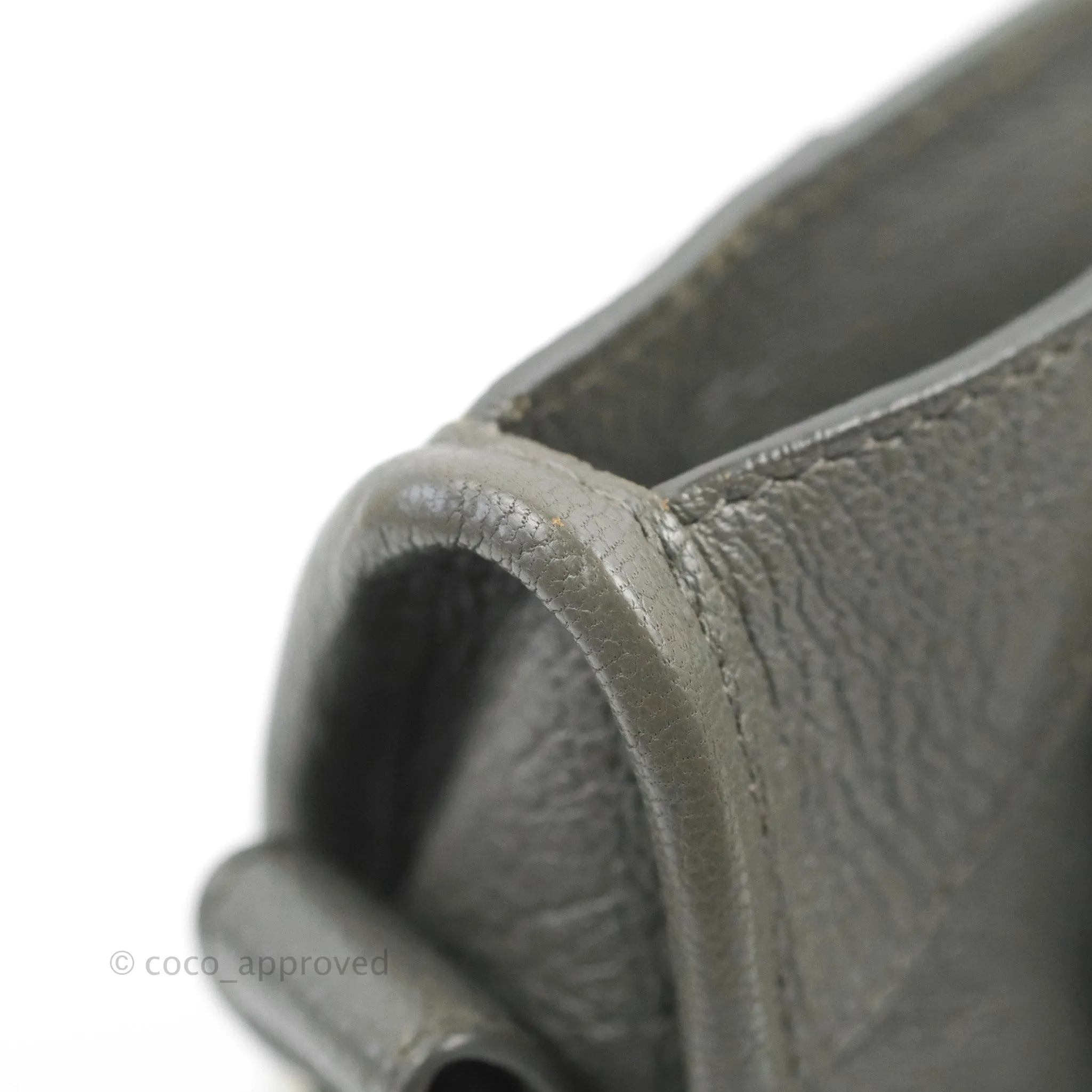 Balenciaga Classic Mini City Bag Grey Aged Calfskin Silver Hardware