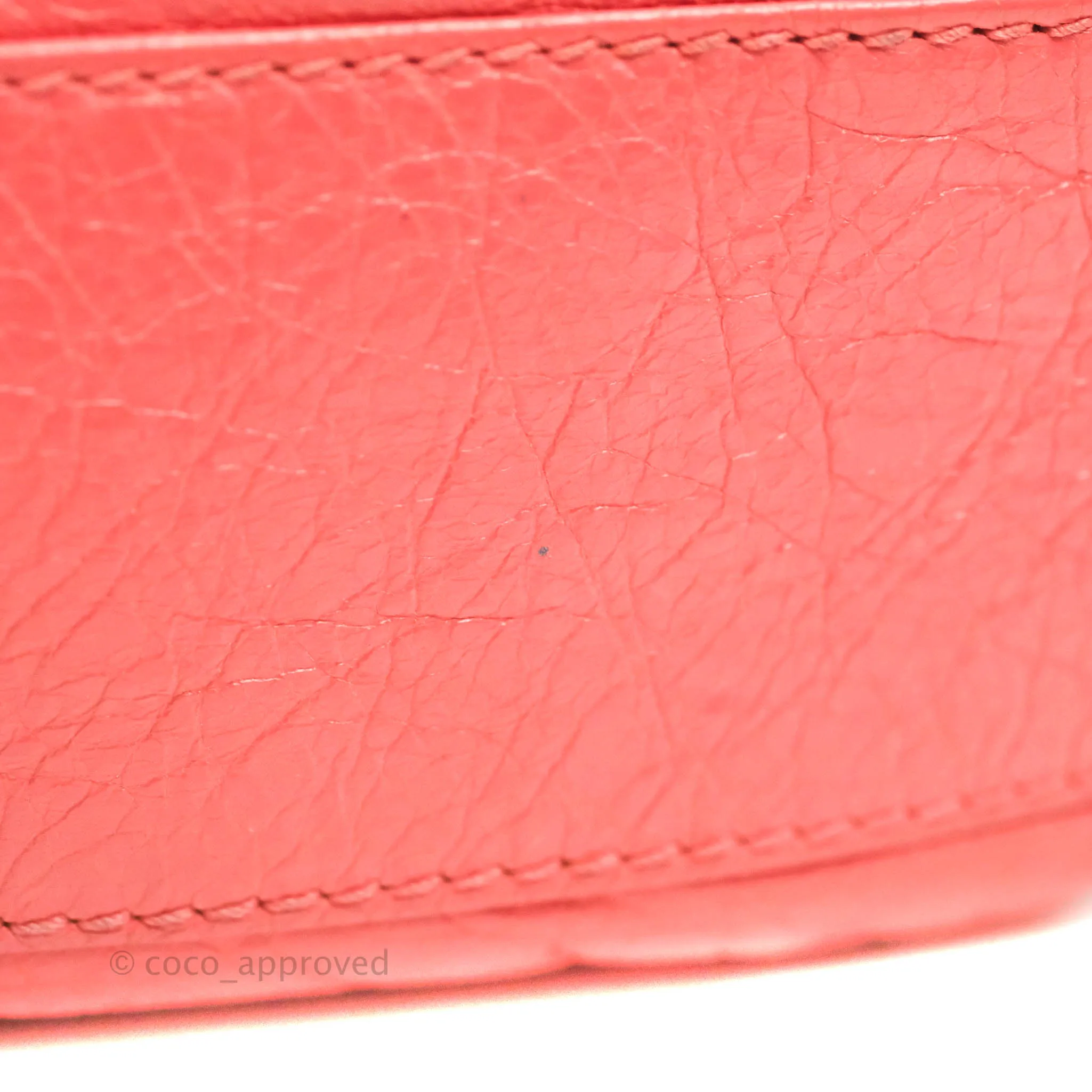 Balenciaga Classic Mini City Bag Pink Aged Calfskin Gold Hardware