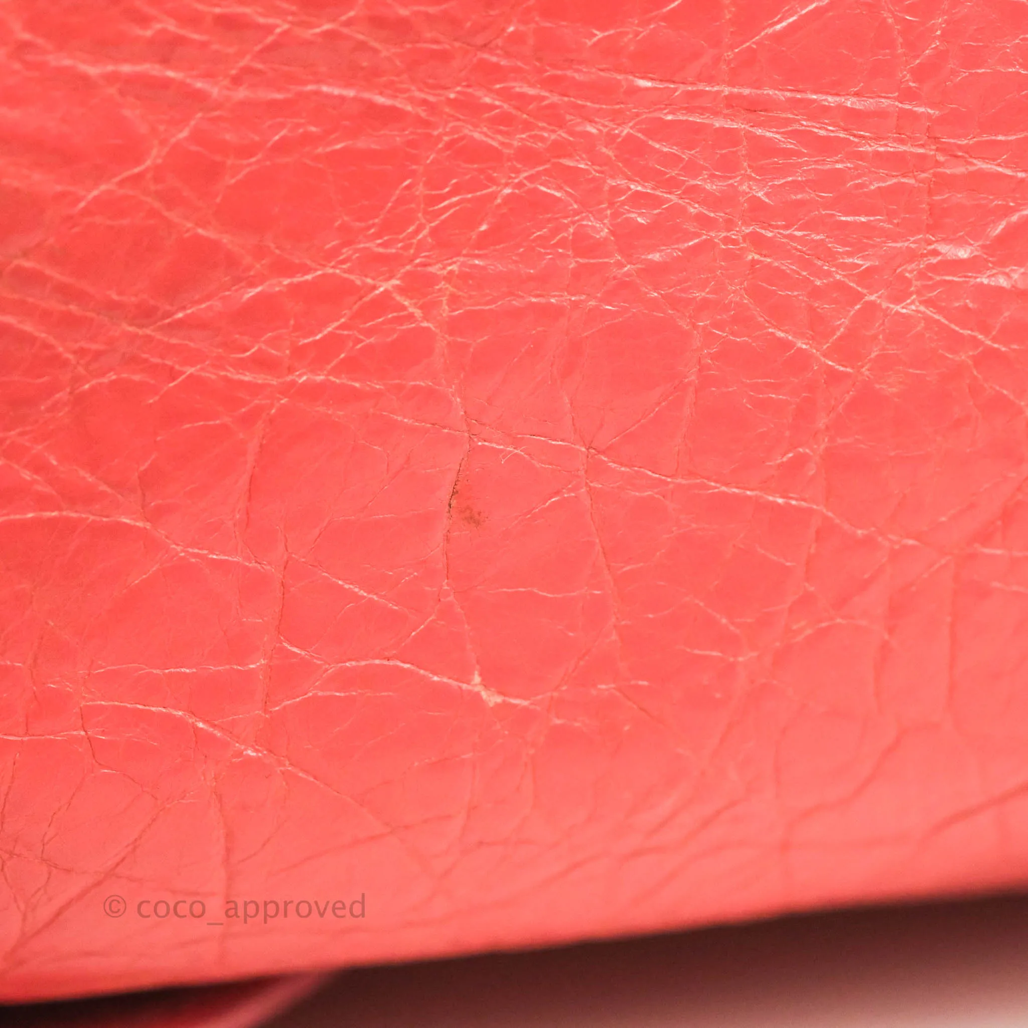 Balenciaga Classic Mini City Bag Pink Aged Calfskin Gold Hardware
