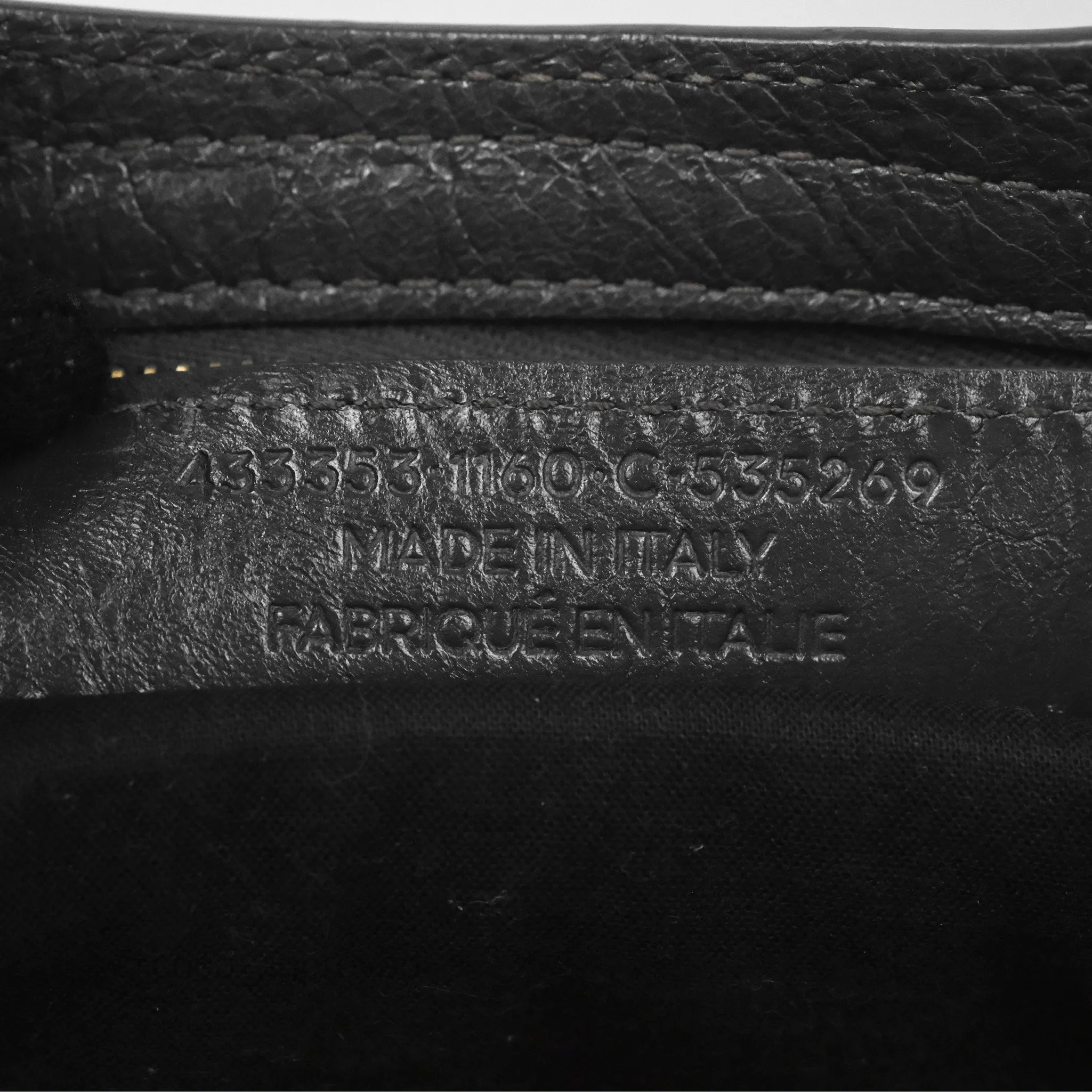 Balenciaga Classic Small City Bag Dark Grey Aged Calfskin Gold Hardware