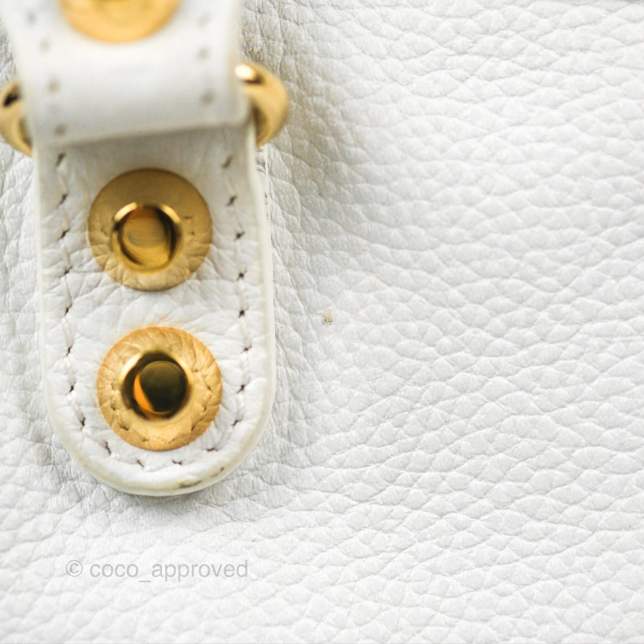 Balenciaga Classic Small City Bag White Aged Calfskin Gold Hardware