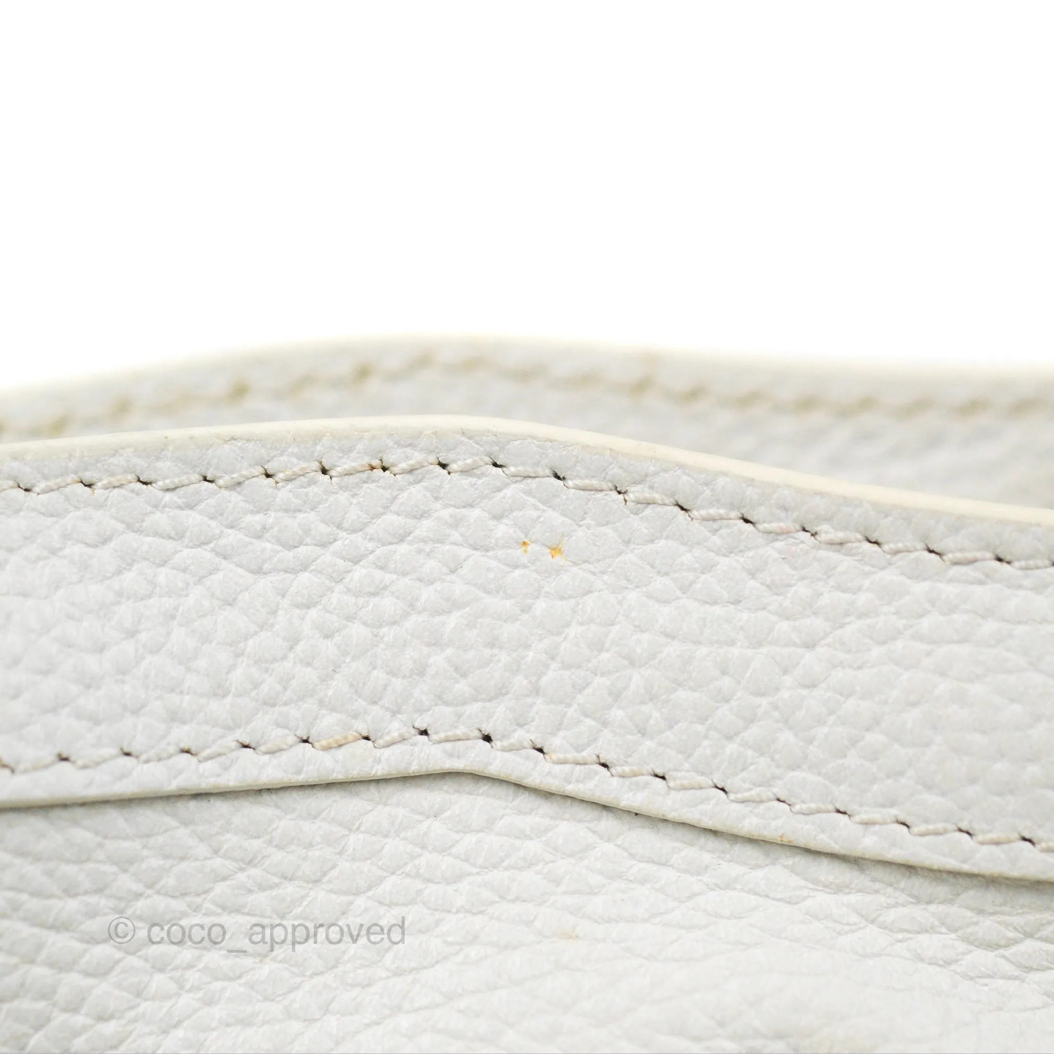 Balenciaga Classic Small City Bag White Aged Calfskin Gold Hardware