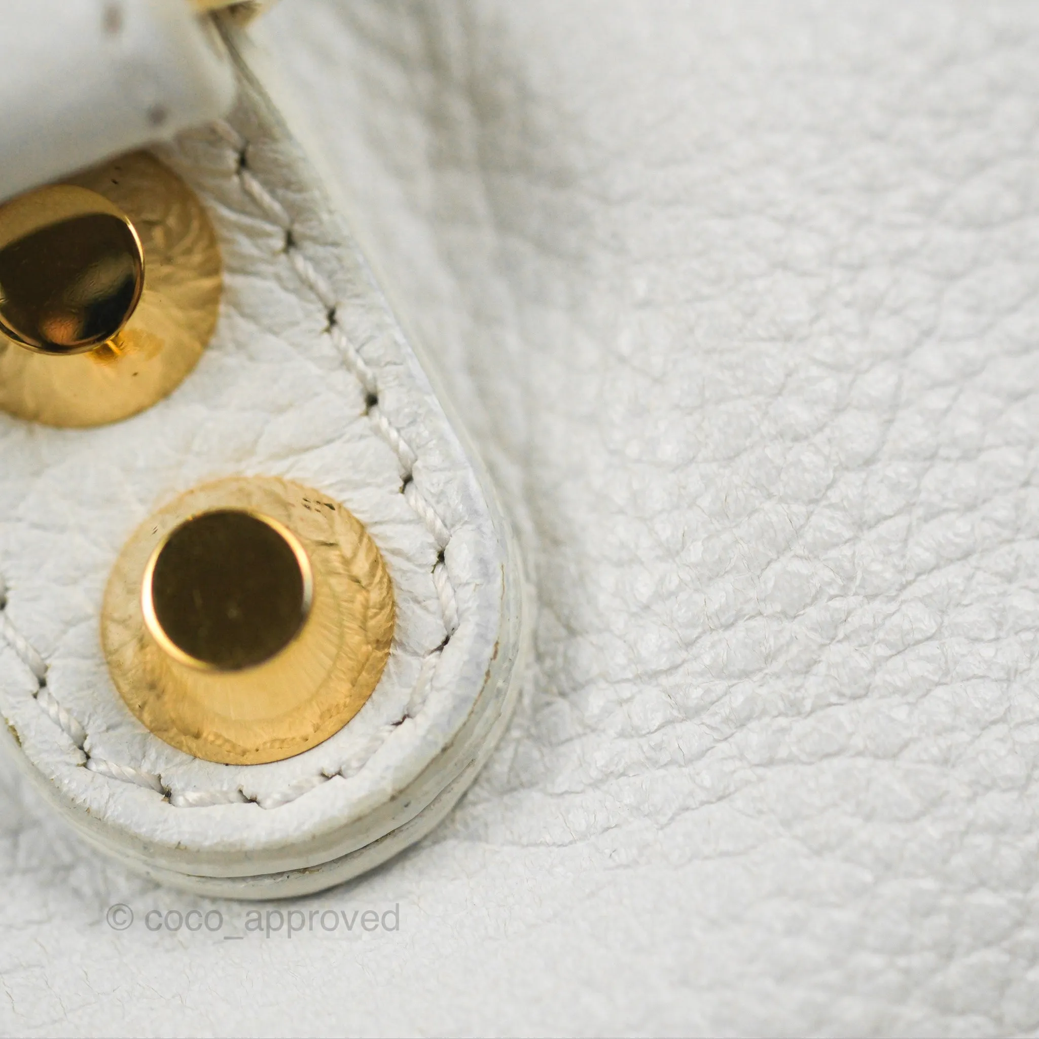 Balenciaga Classic Small City Bag White Aged Calfskin Gold Hardware