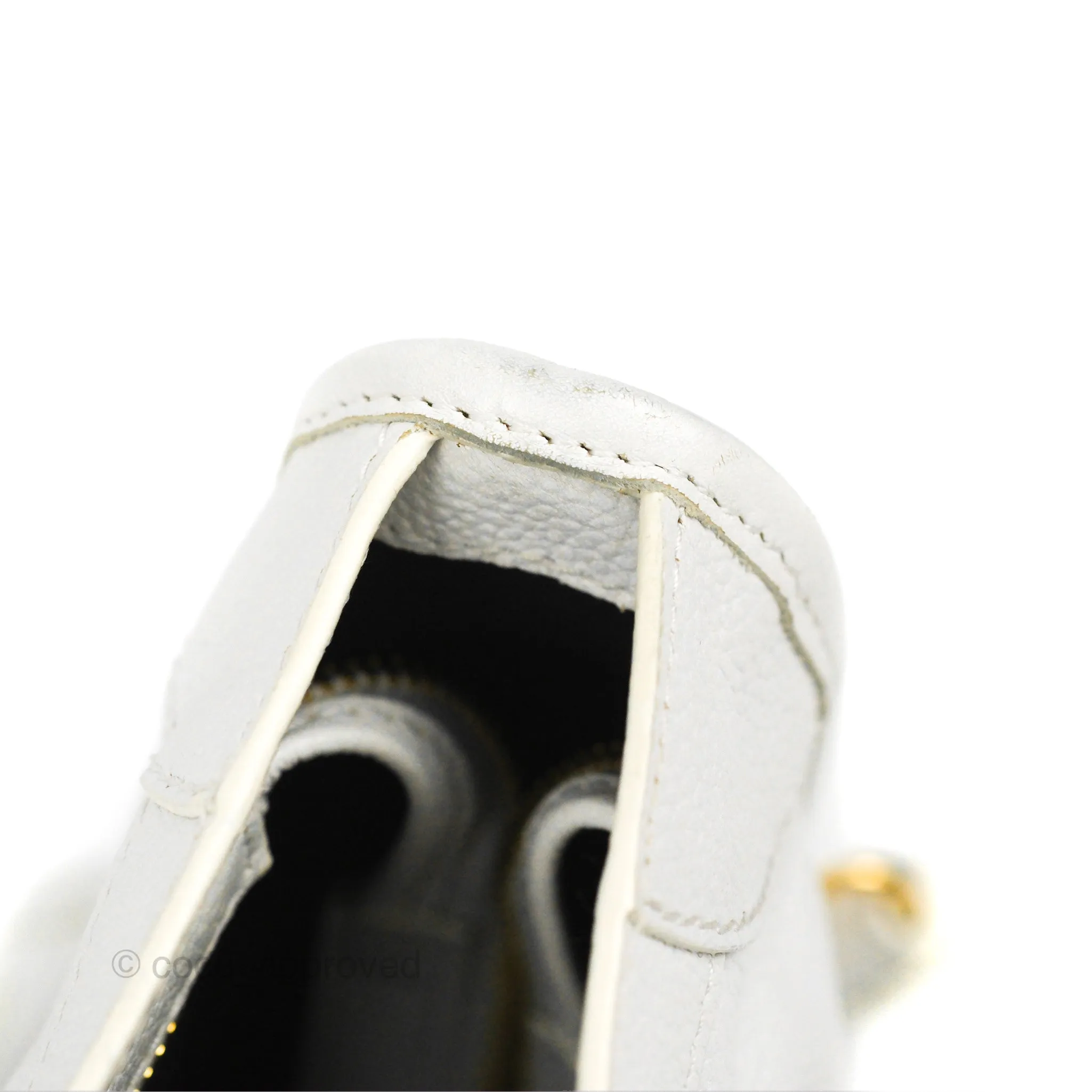 Balenciaga Classic Small City Bag White Aged Calfskin Gold Hardware