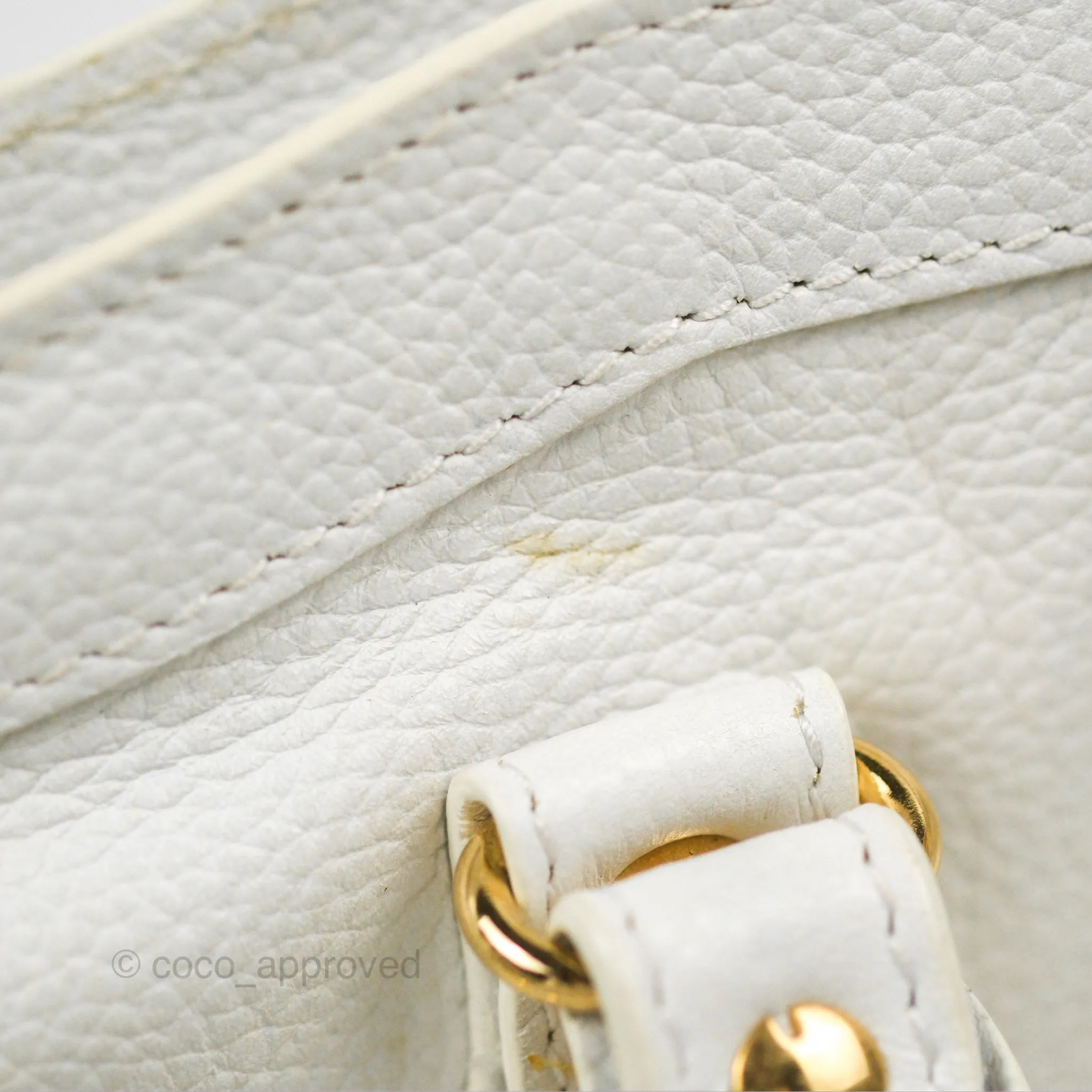 Balenciaga Classic Small City Bag White Aged Calfskin Gold Hardware