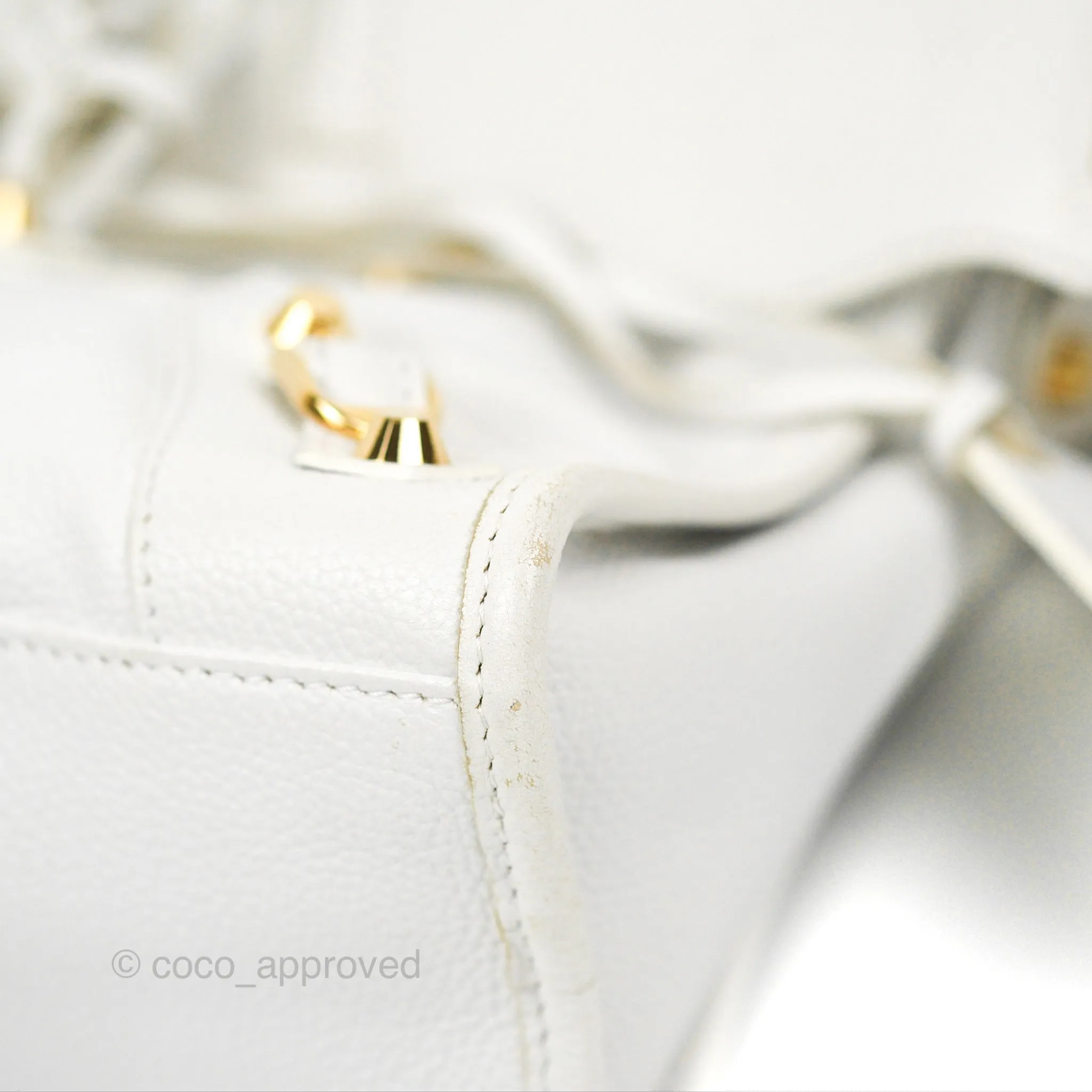 Balenciaga Classic Small City Bag White Aged Calfskin Gold Hardware