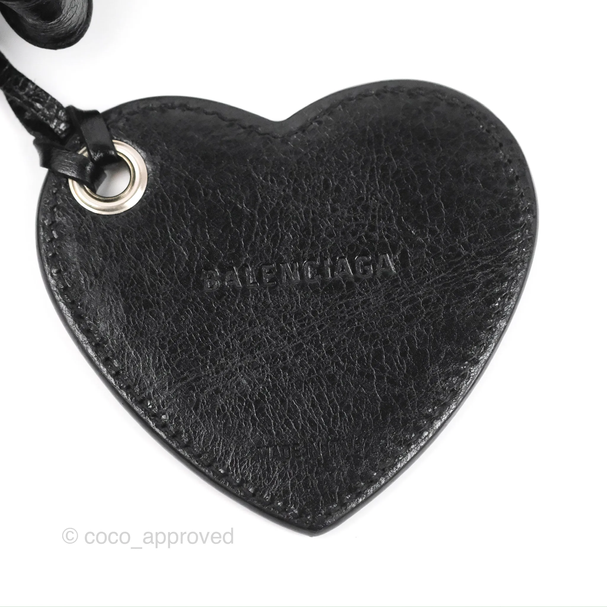 Balenciaga Le Cagole Shoulder Bag Black Calfskin Silver Hardware