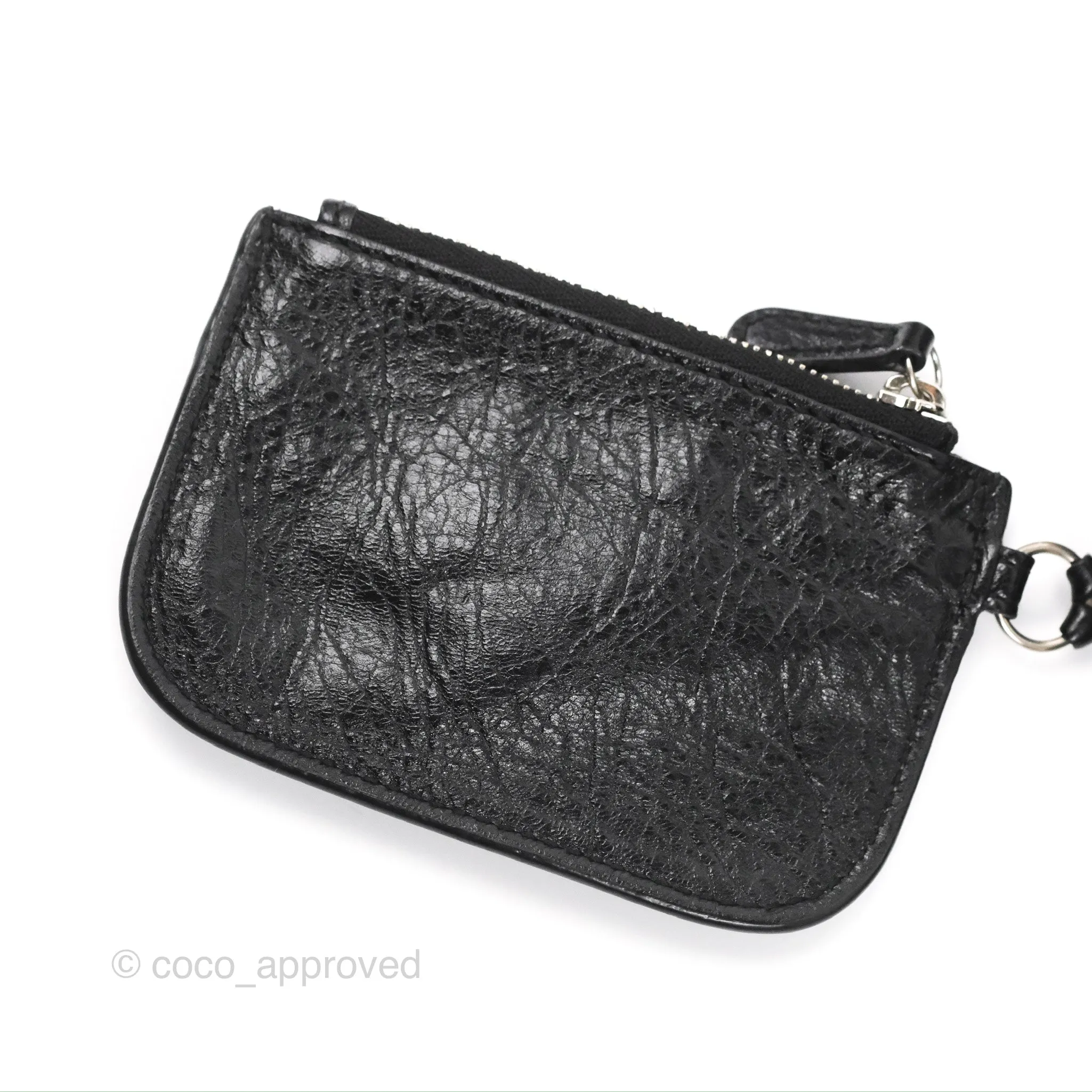 Balenciaga Le Cagole Shoulder Bag Black Calfskin Silver Hardware