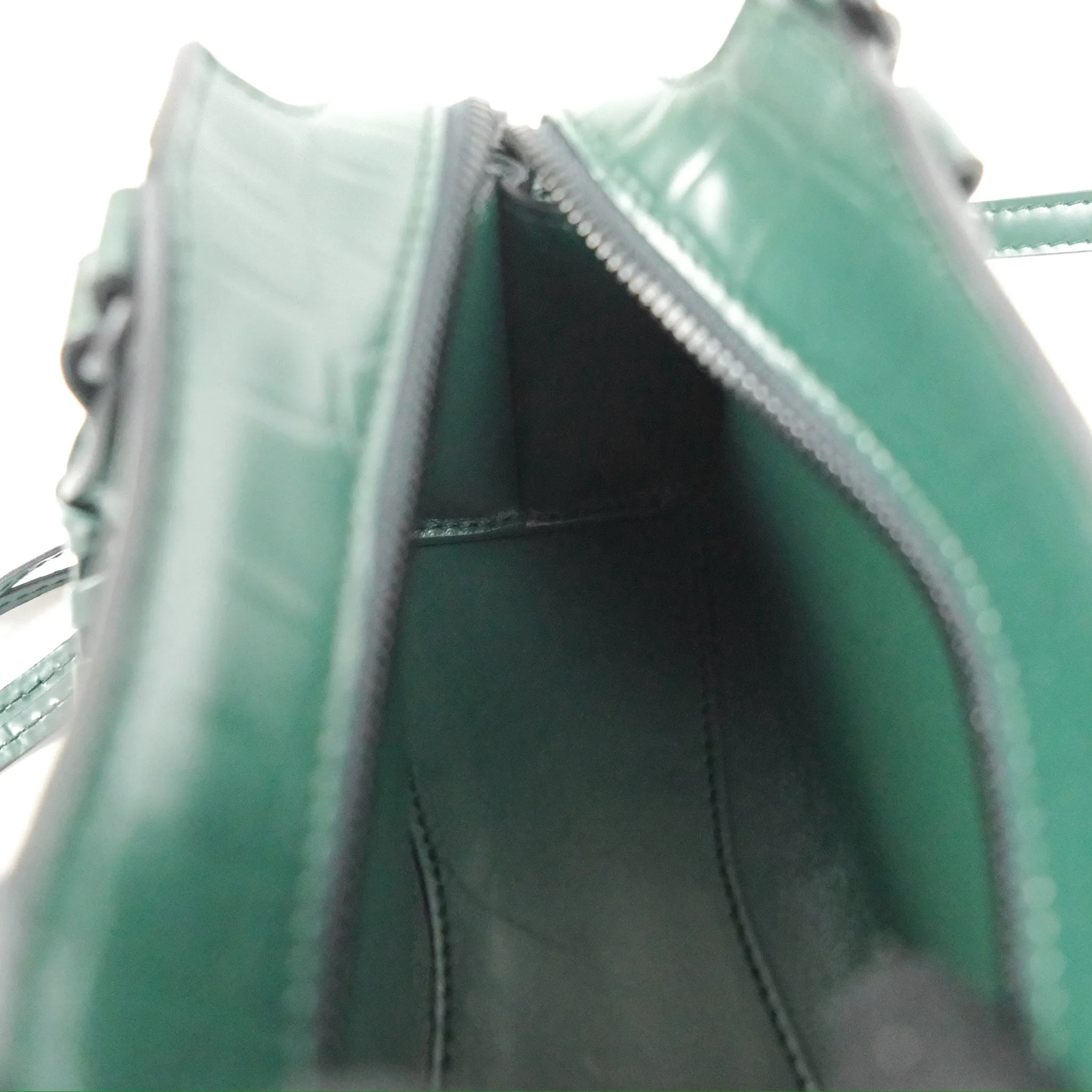Balenciaga Mini Neo Classic City Bag Green Croc Embossed