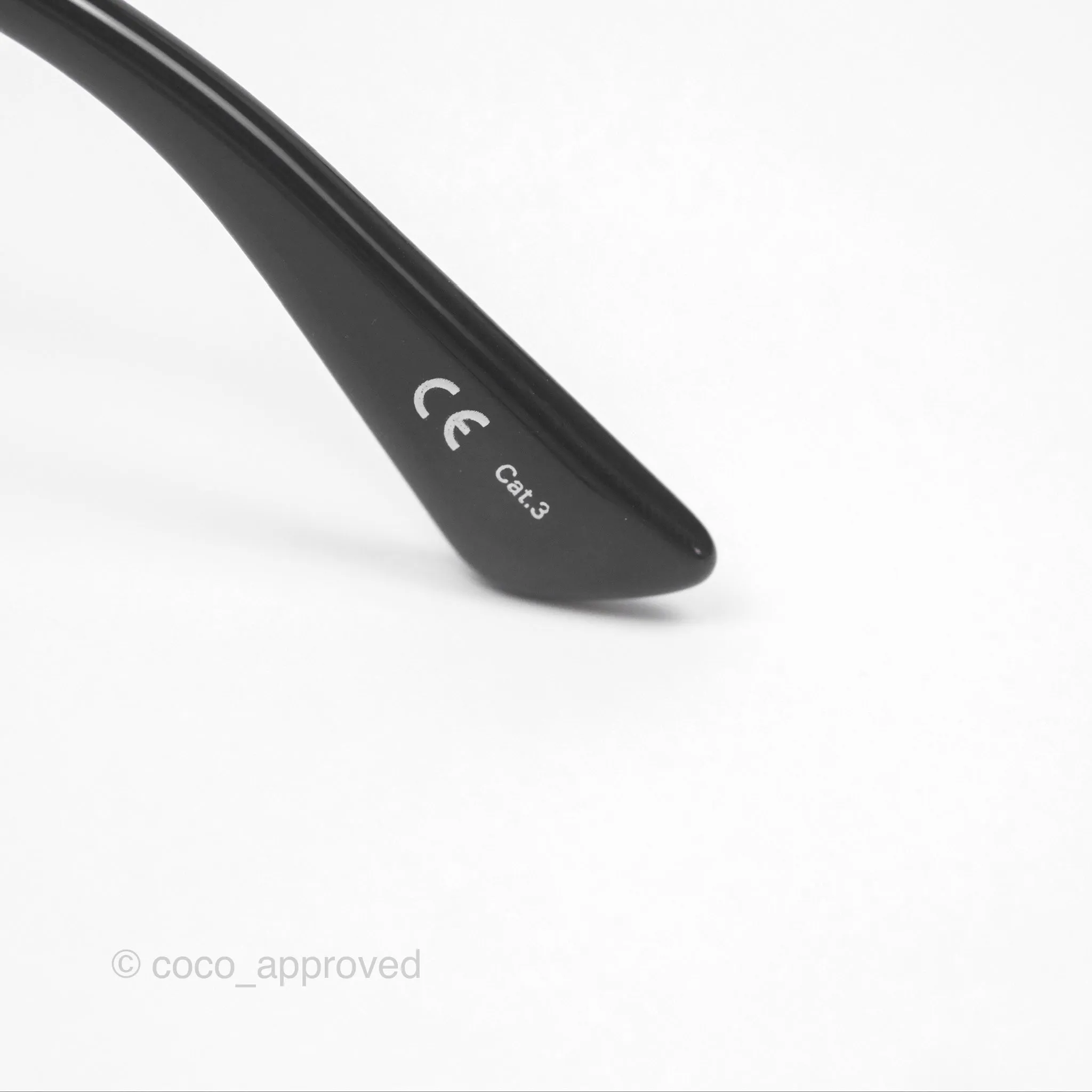 Balenciaga Rim Cat-eye Sunglasses Black