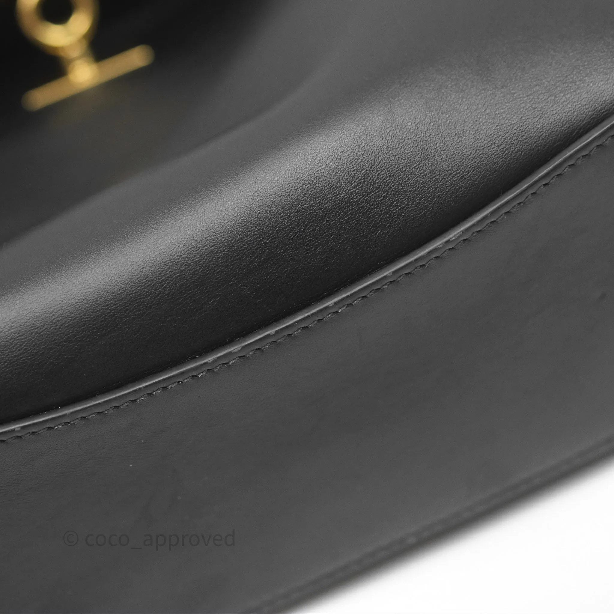 Balenciaga Rodeo Mini in Black Smooth Calfskin Gold Hardware