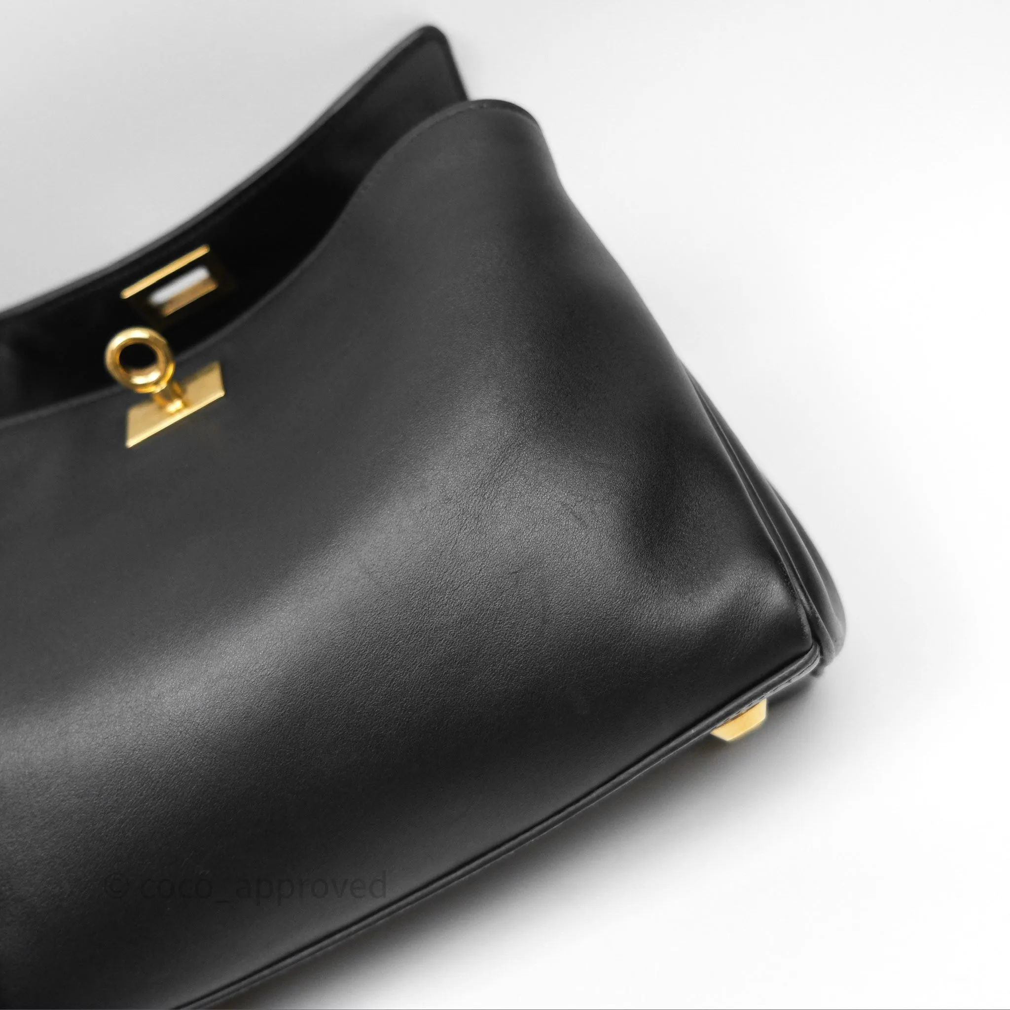 Balenciaga Rodeo Mini in Black Smooth Calfskin Gold Hardware