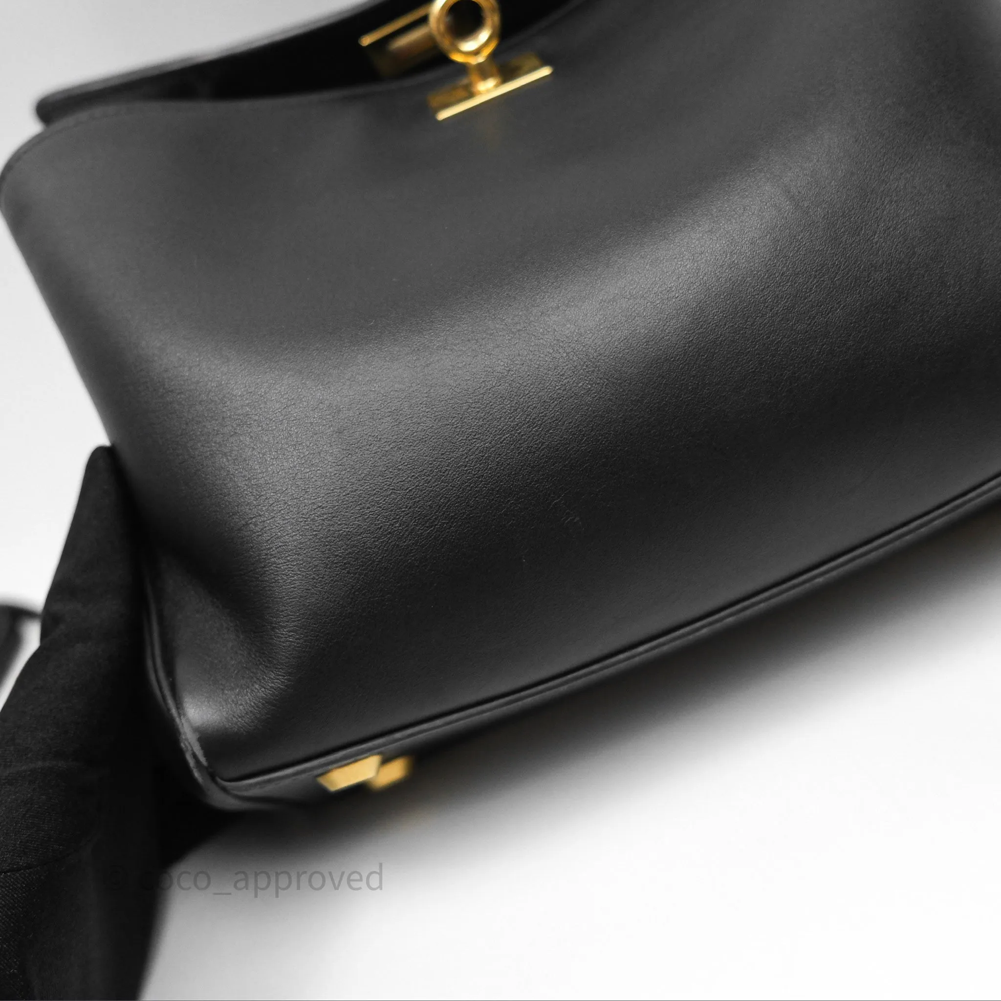 Balenciaga Rodeo Mini in Black Smooth Calfskin Gold Hardware