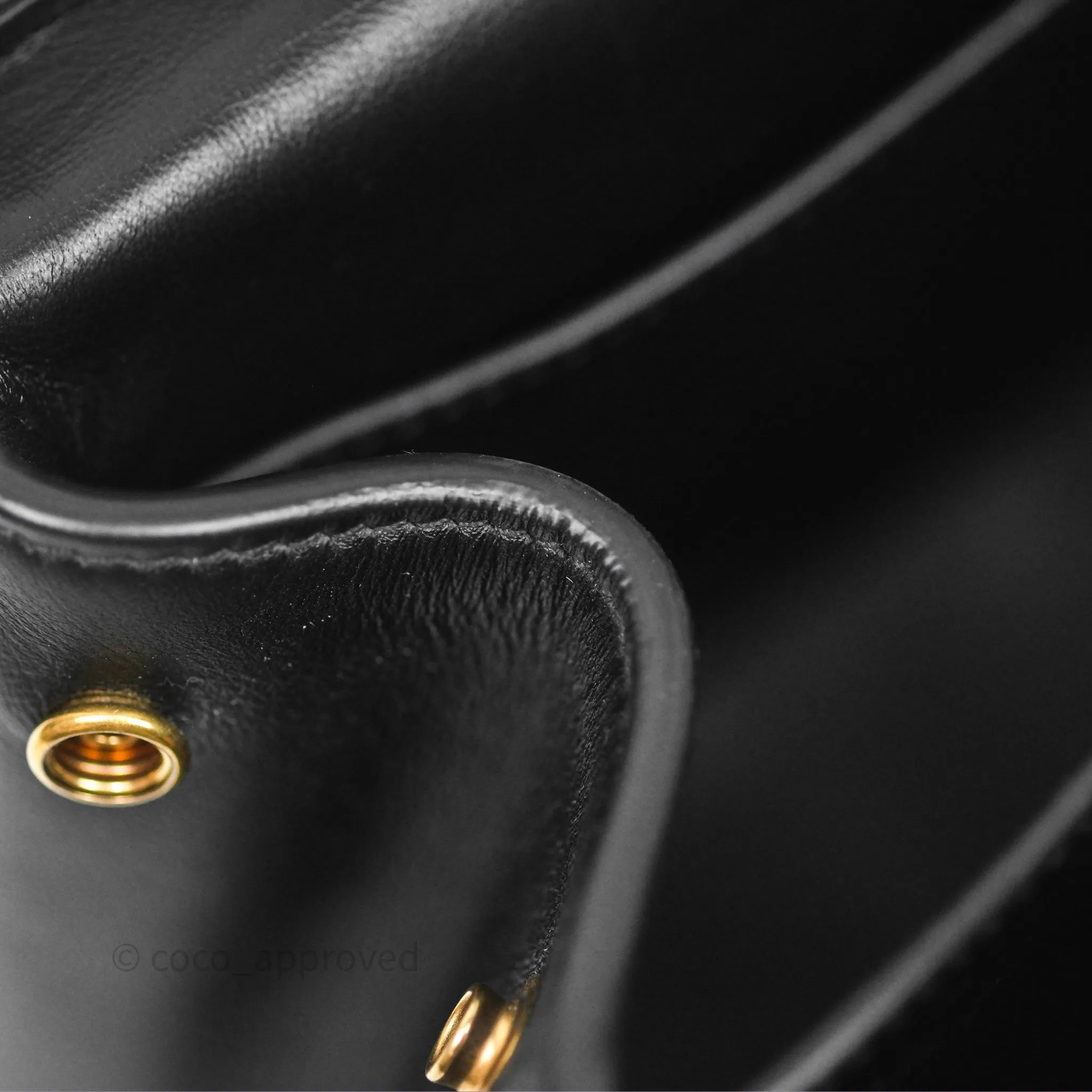 Balenciaga Rodeo Mini in Black Smooth Calfskin Gold Hardware
