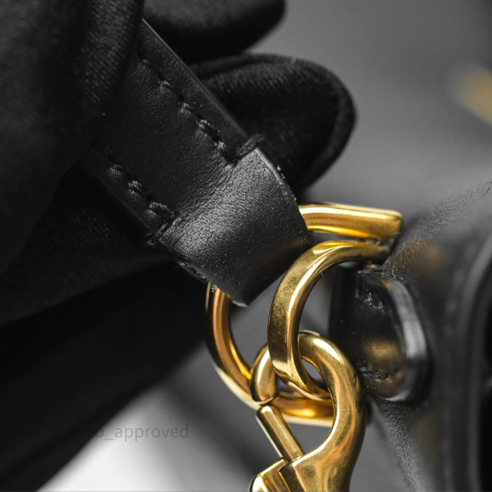 Balenciaga Rodeo Mini in Black Smooth Calfskin Gold Hardware