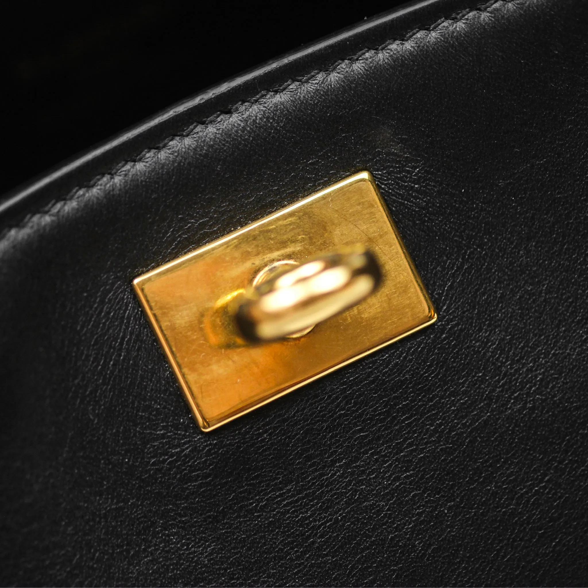 Balenciaga Rodeo Mini in Black Smooth Calfskin Gold Hardware