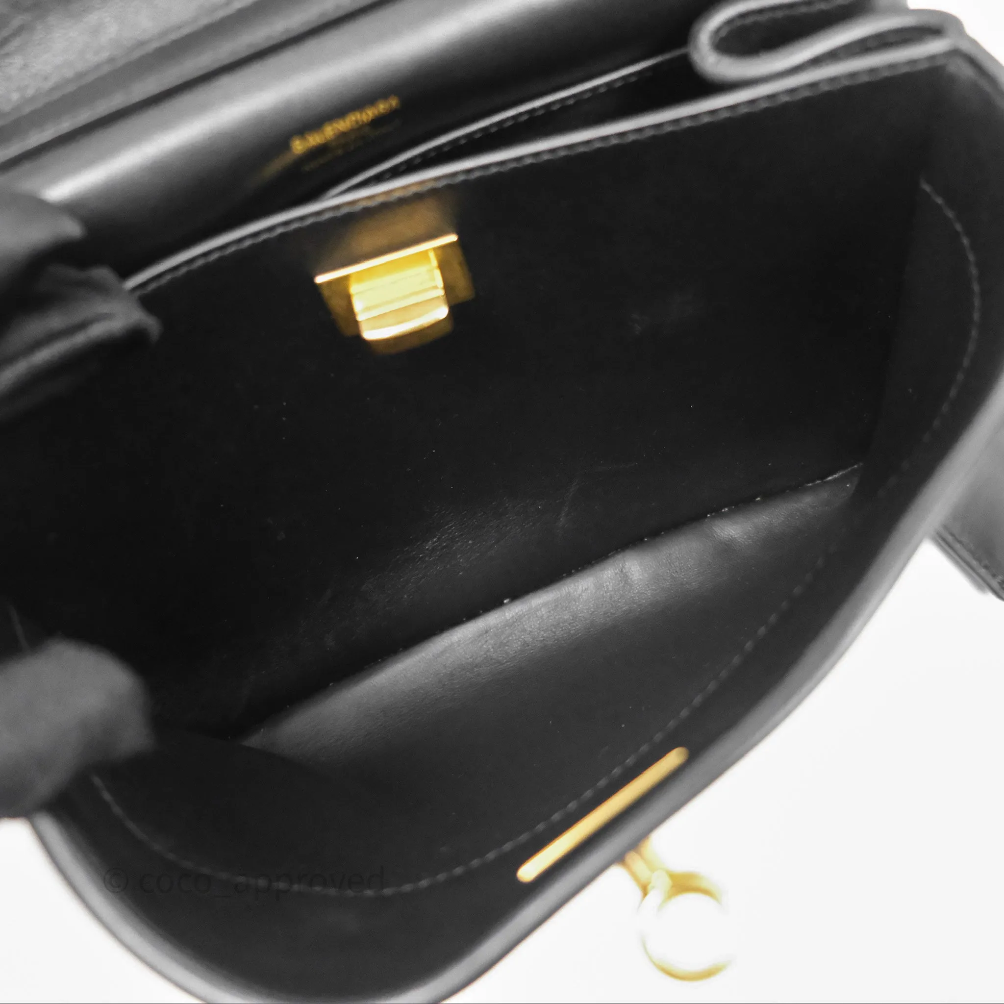 Balenciaga Rodeo Mini in Black Smooth Calfskin Gold Hardware
