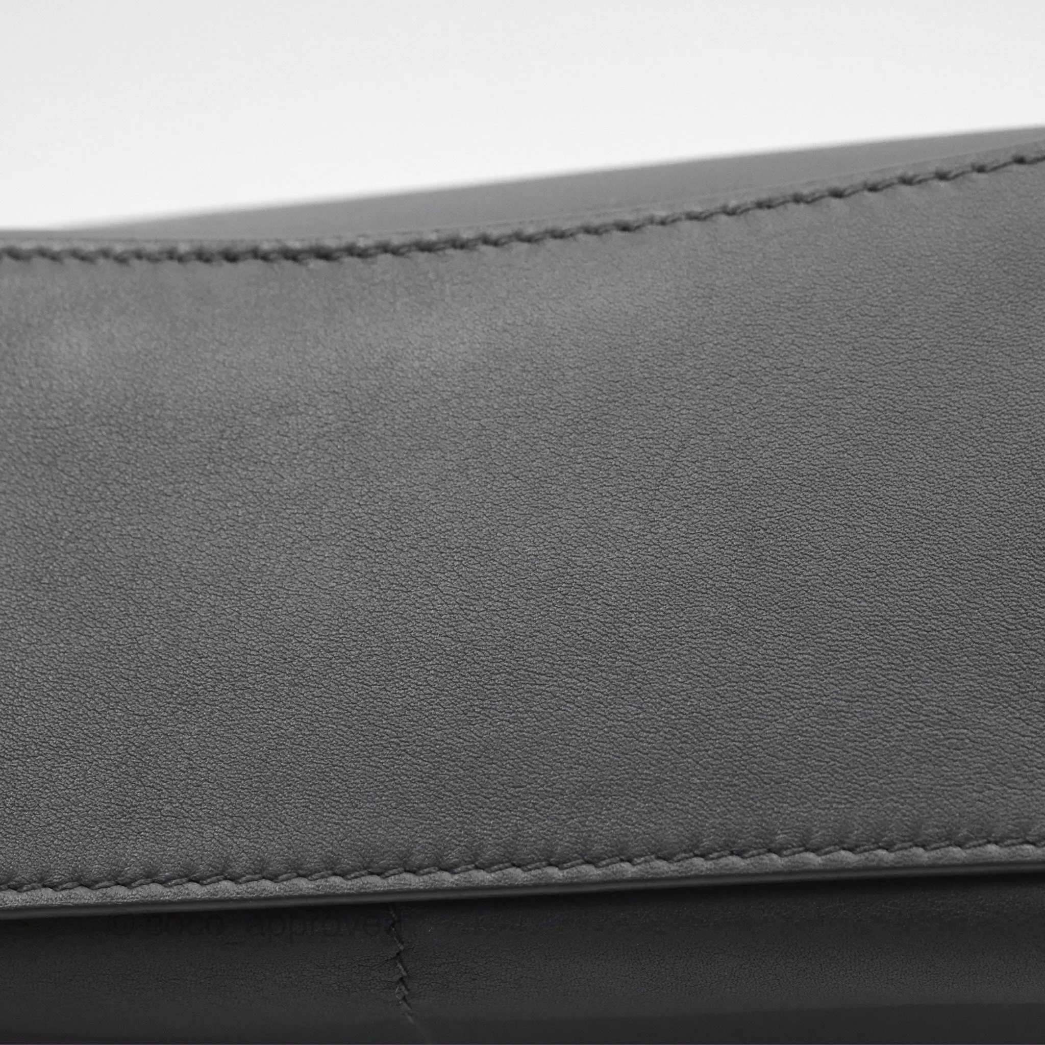 Balenciaga Rodeo Mini in Grey Smooth Calfskin Antique Silver Hardware